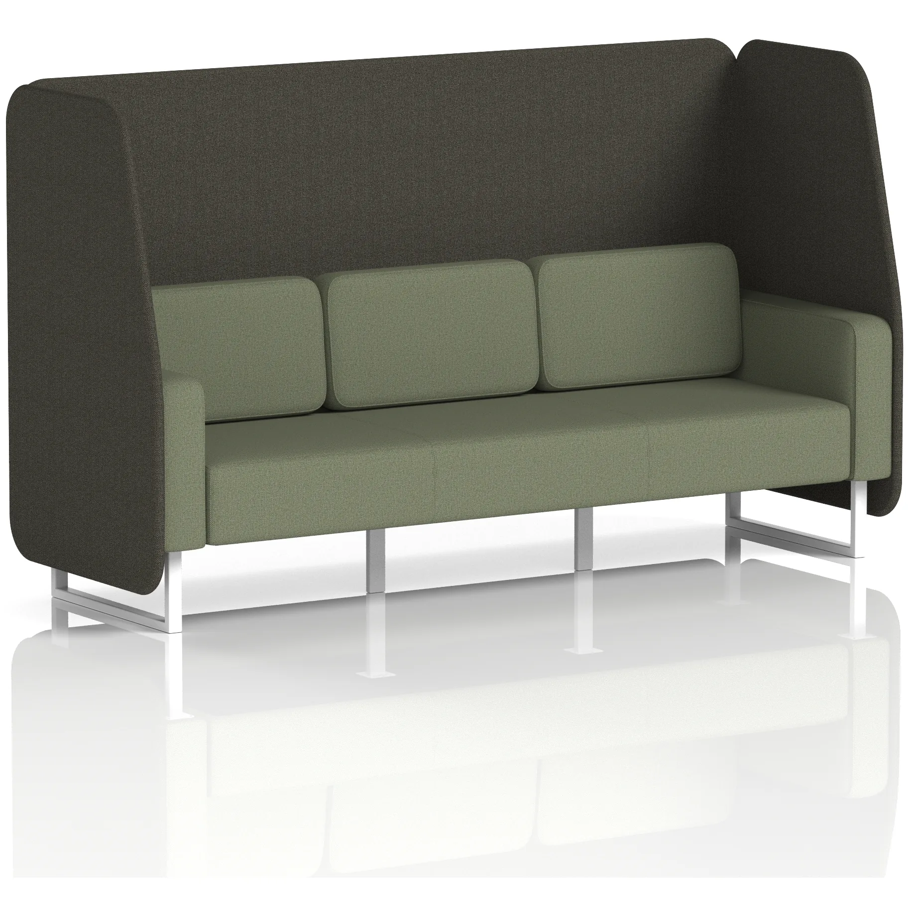 Brixworth 1 to 3 Seater Open Office Privacy Booth