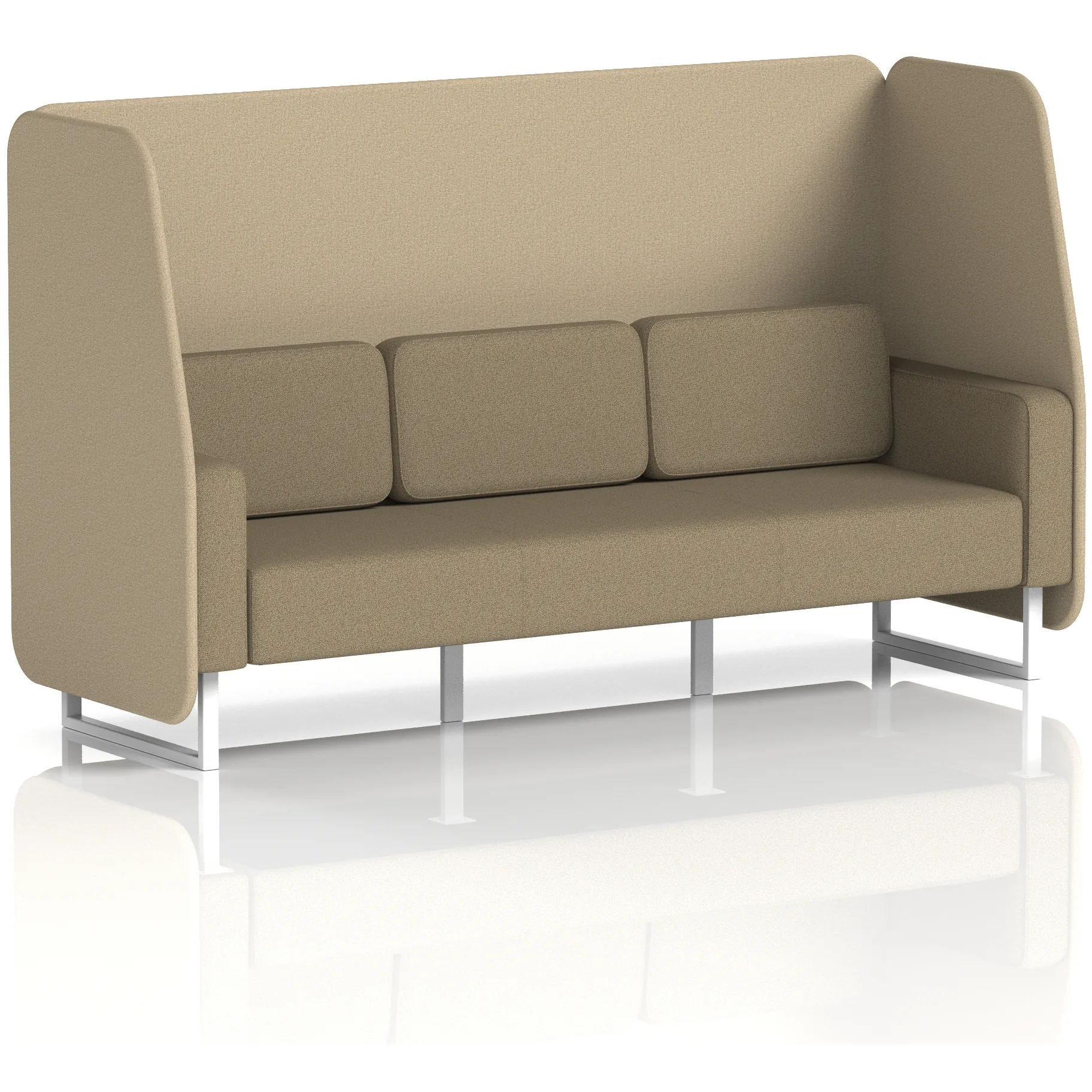 Brixworth 1 to 3 Seater Open Office Privacy Booth
