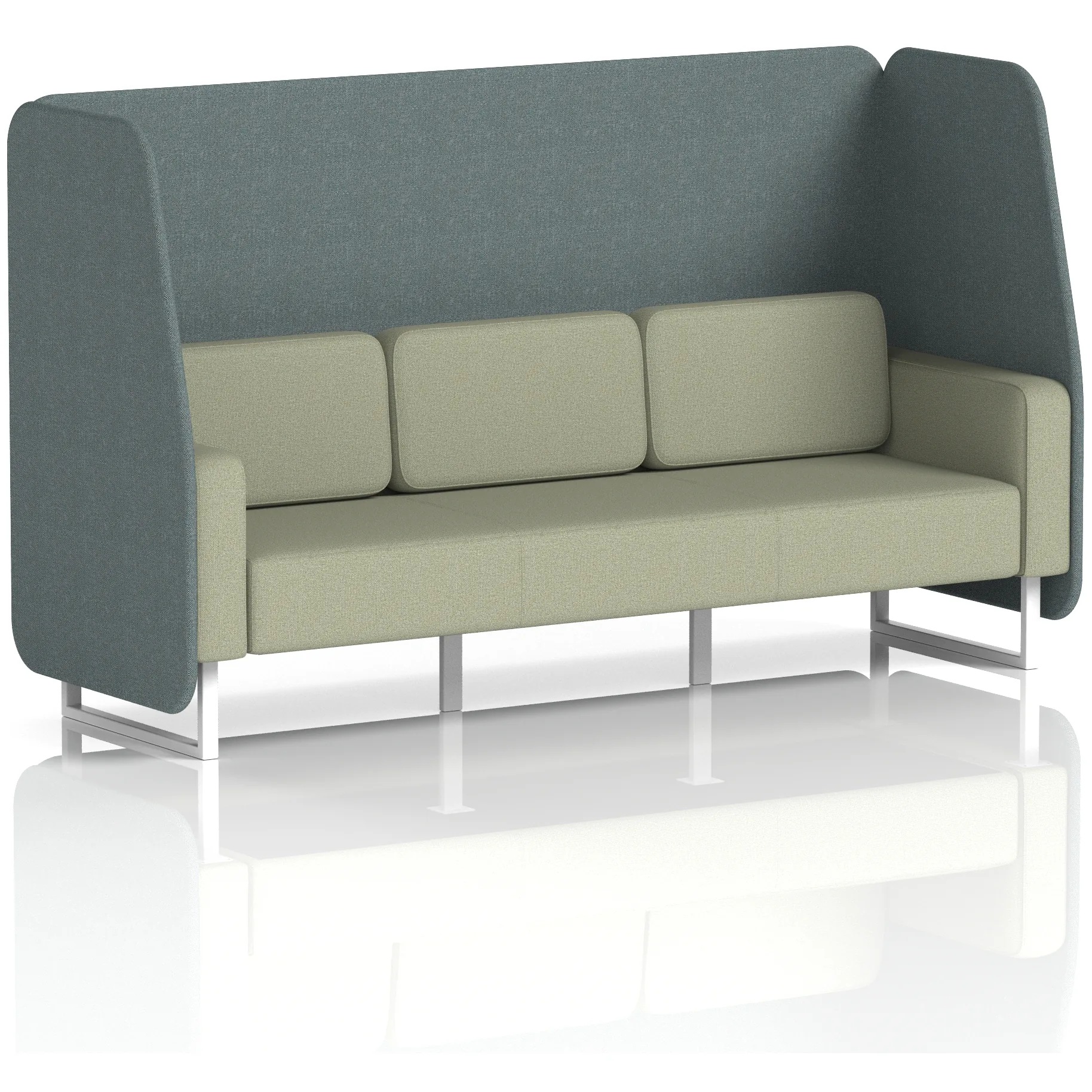 Brixworth 1 to 3 Seater Open Office Privacy Booth