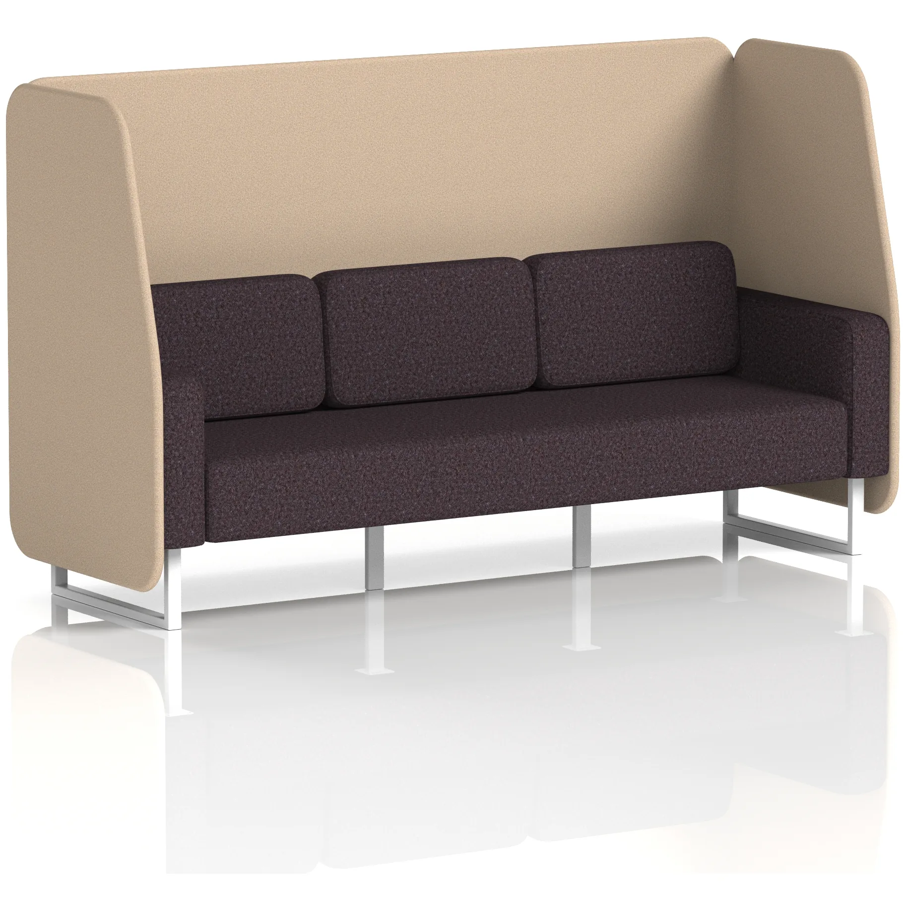 Brixworth 1 to 3 Seater Open Office Privacy Booth