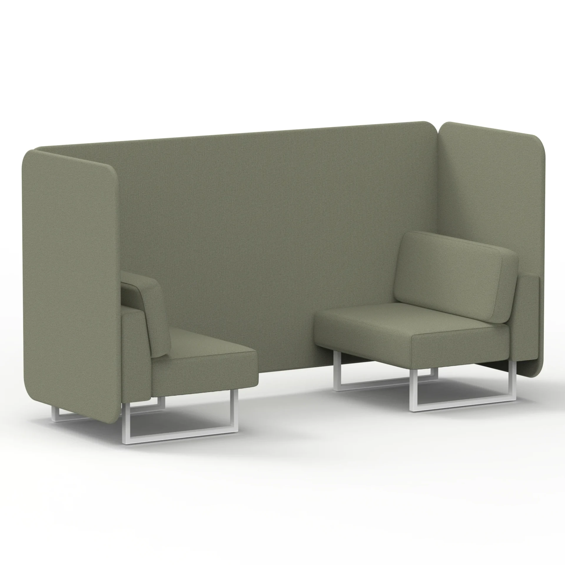 Brixworth Acoustic Office Privacy Bench Booth