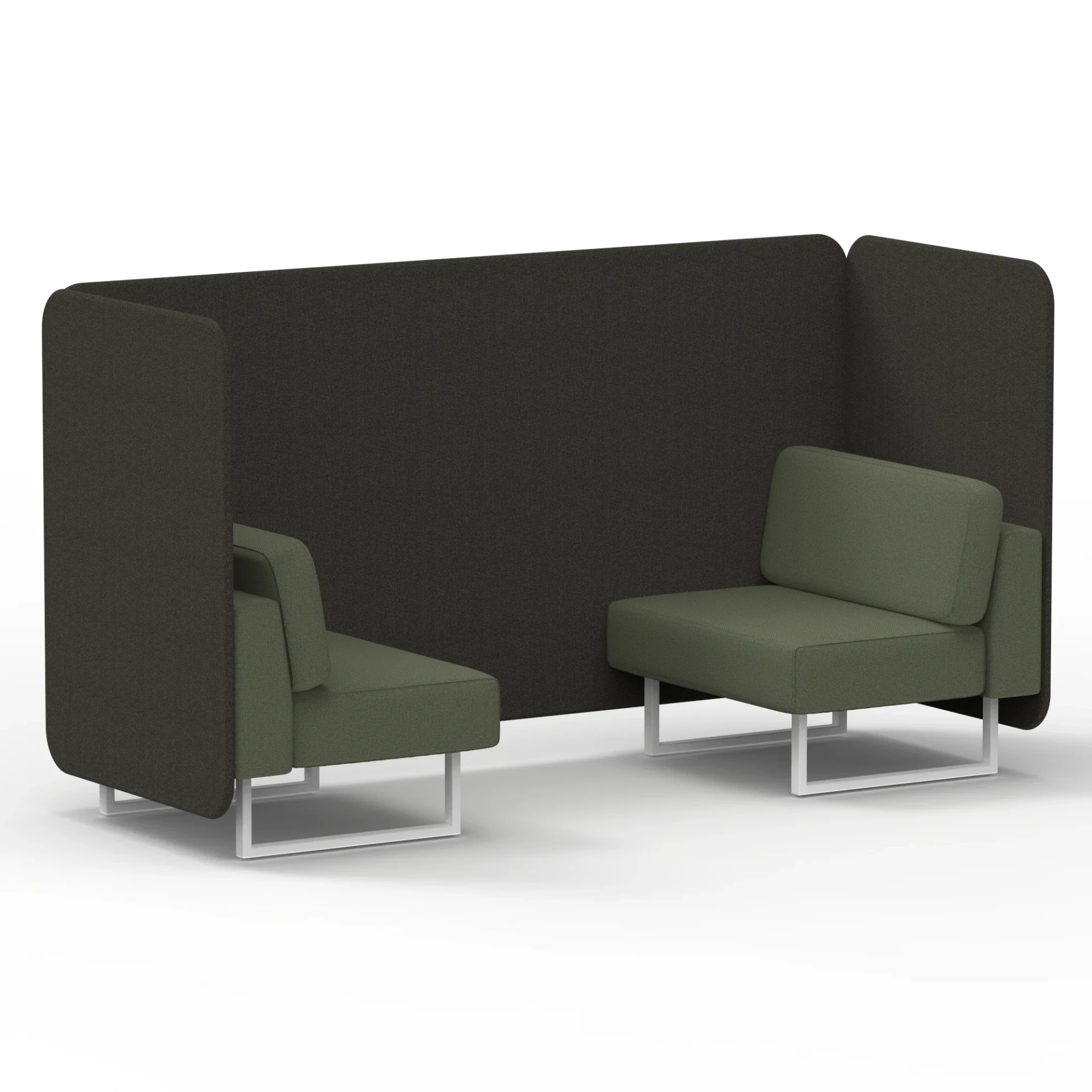 Brixworth Acoustic Office Privacy Bench Booth