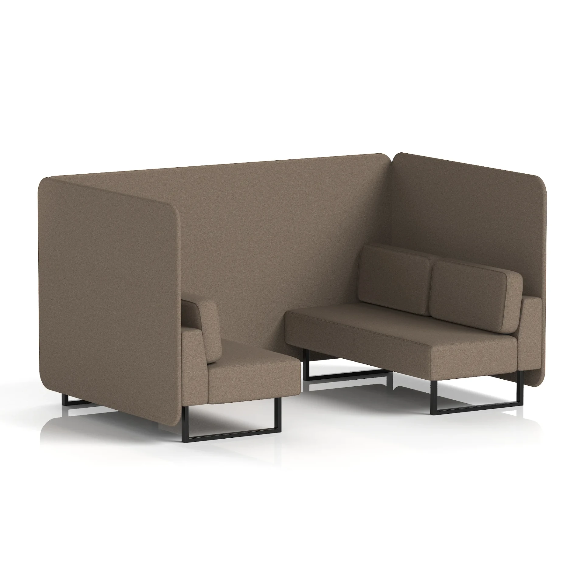 Brixworth Acoustic Office Privacy Bench Booth