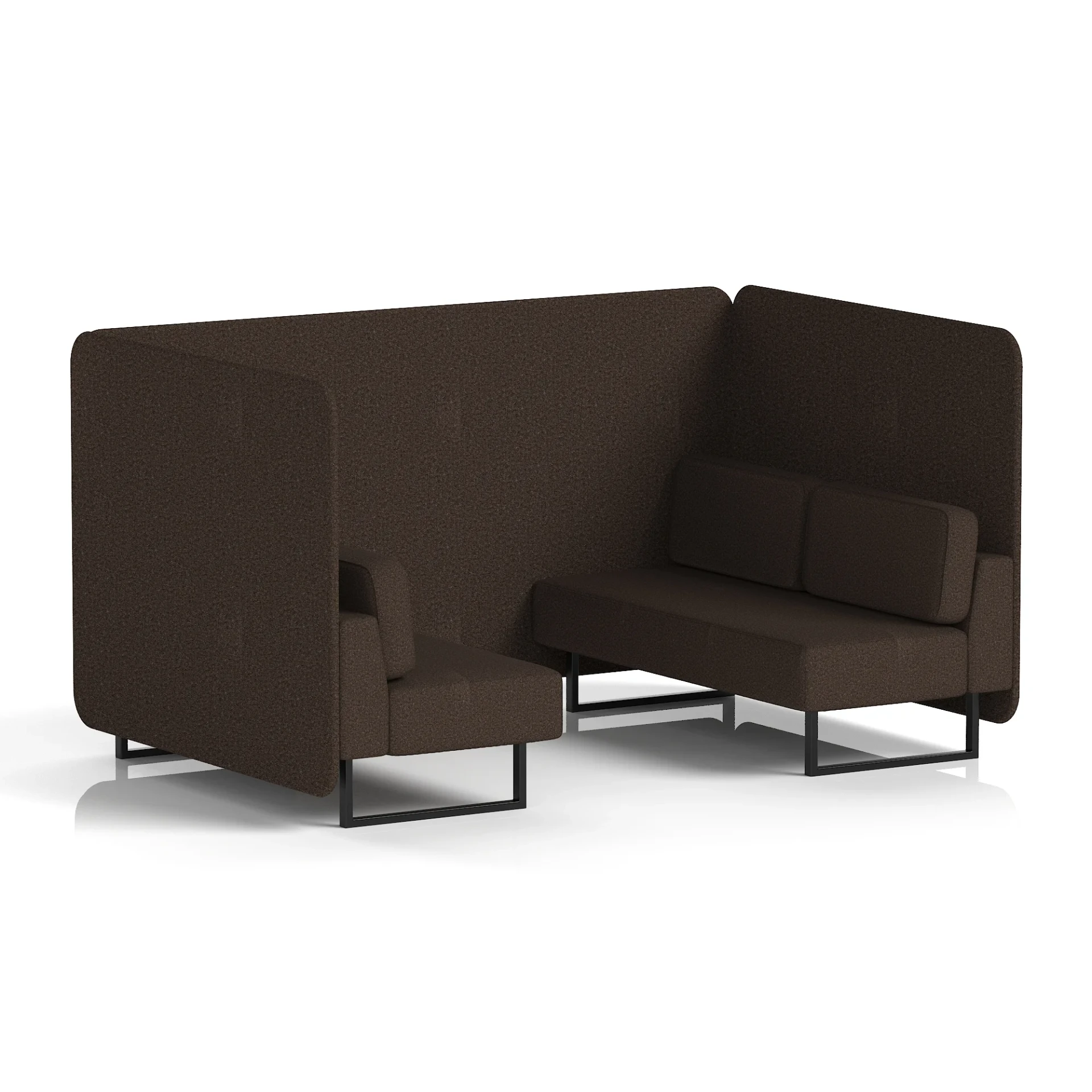 Brixworth Acoustic Office Privacy Bench Booth