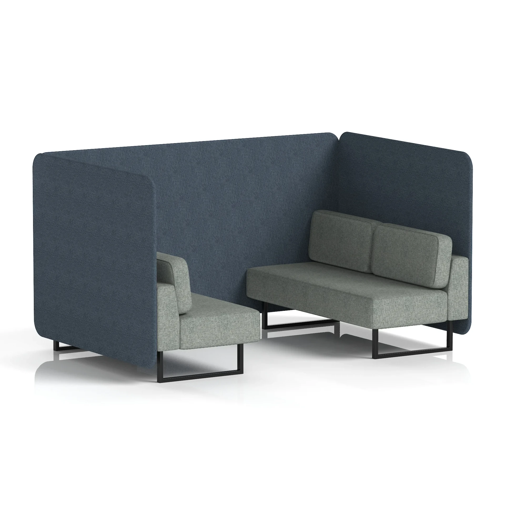 Brixworth Acoustic Office Privacy Bench Booth