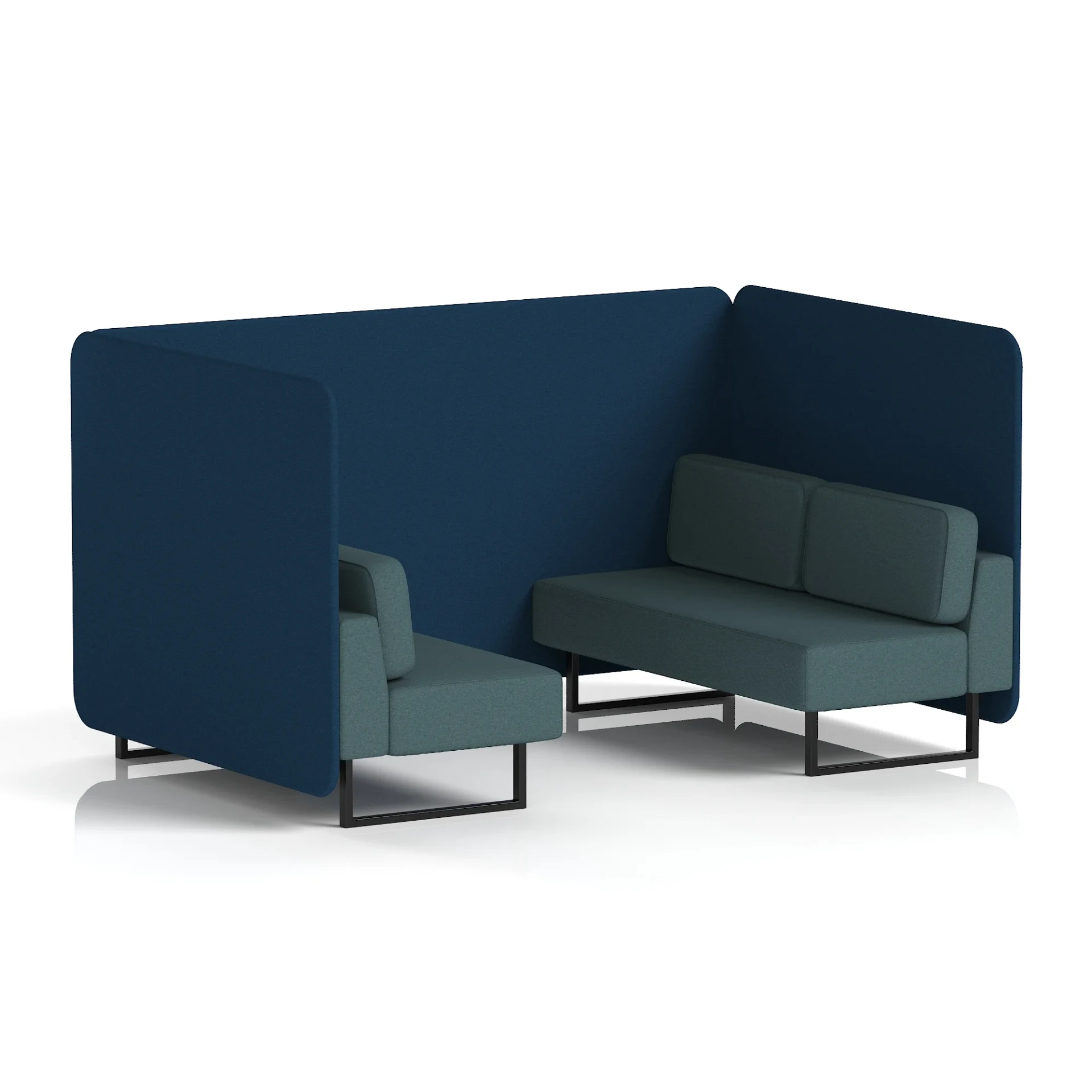 Brixworth Acoustic Office Privacy Bench Booth