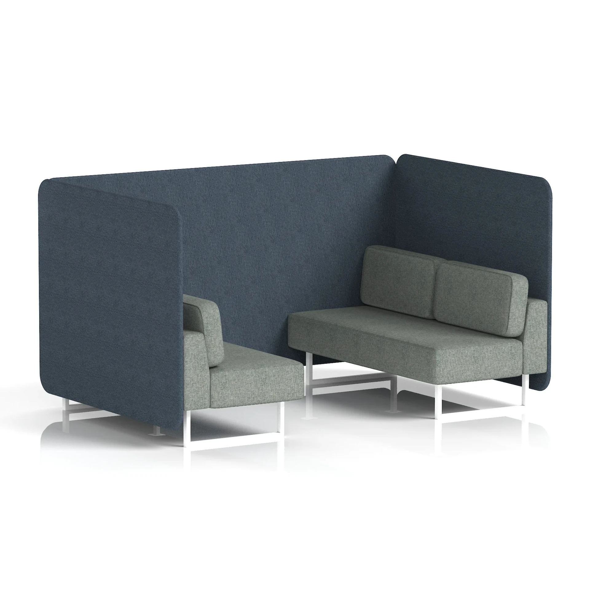 Brixworth Acoustic Office Privacy Bench Booth