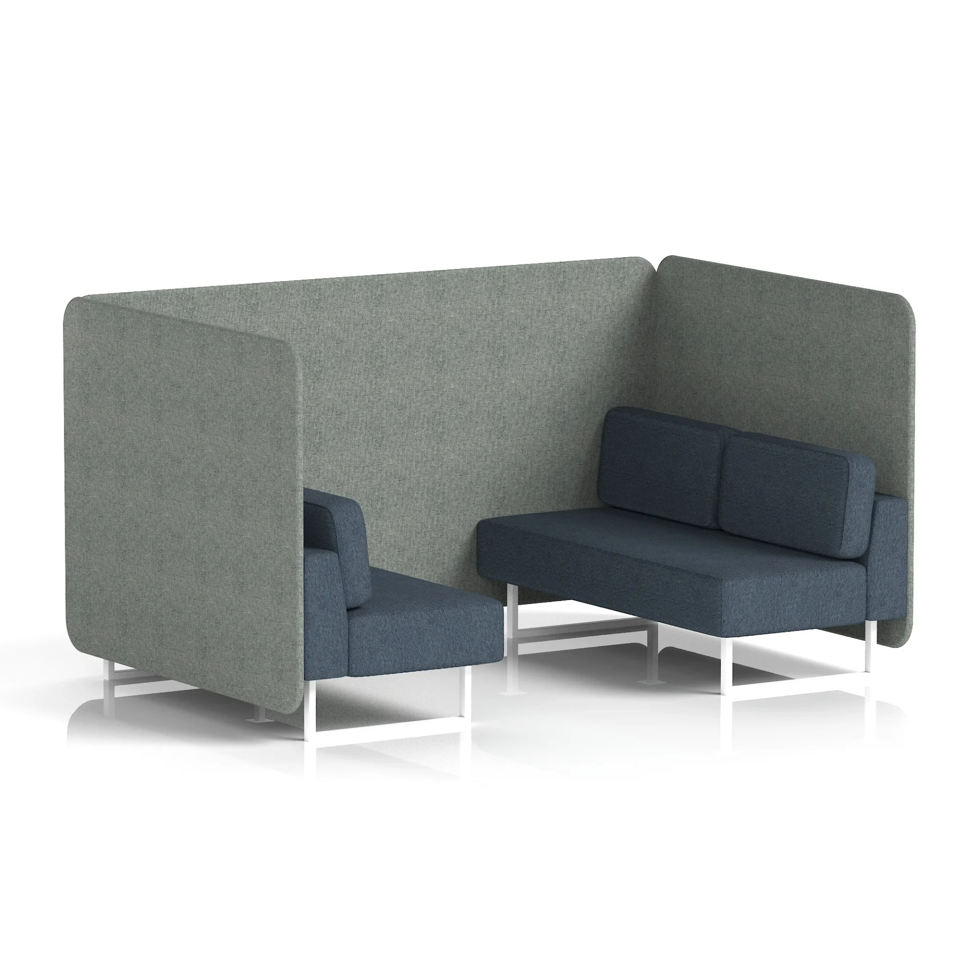 Brixworth Acoustic Office Privacy Bench Booth