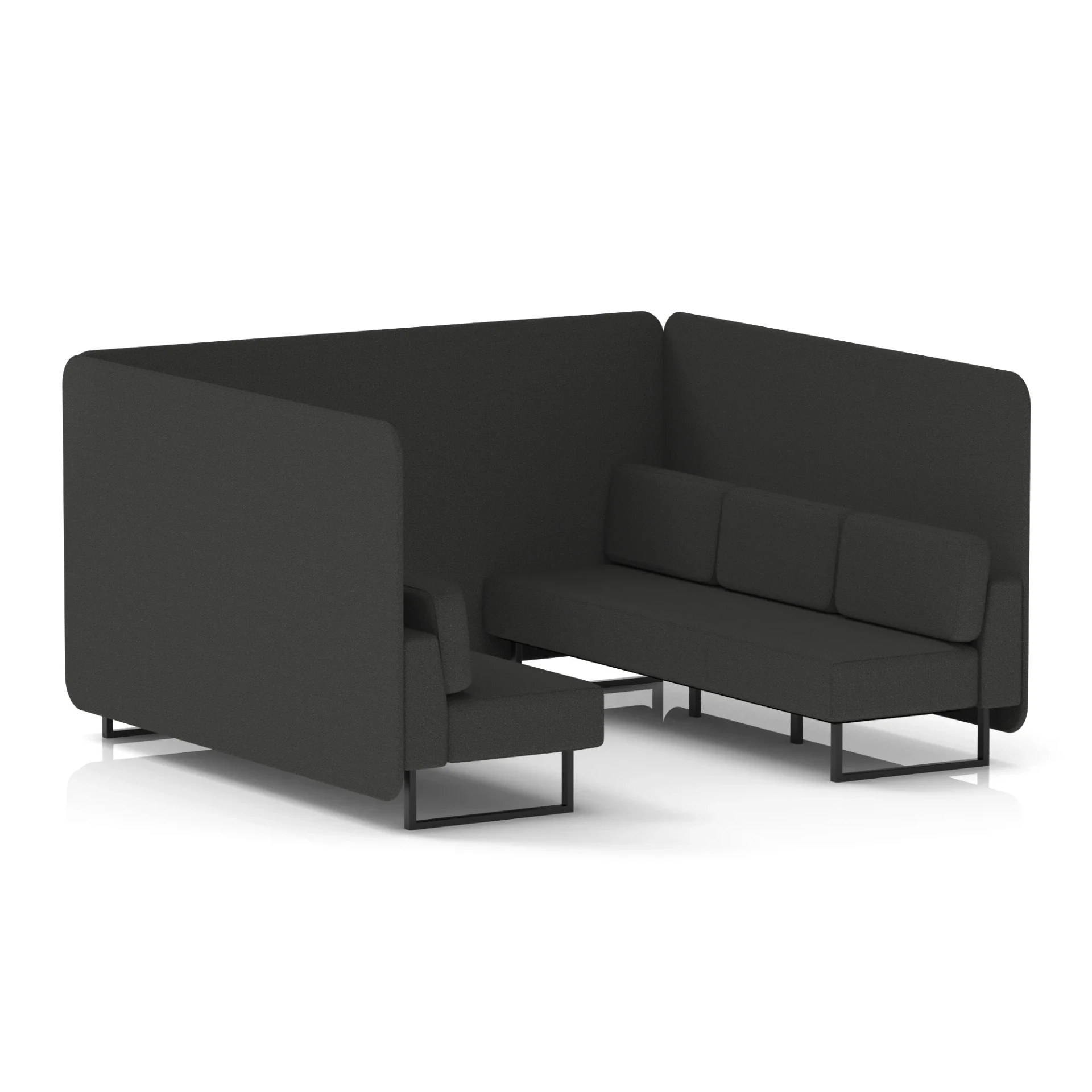 Brixworth Acoustic Office Privacy Bench Booth