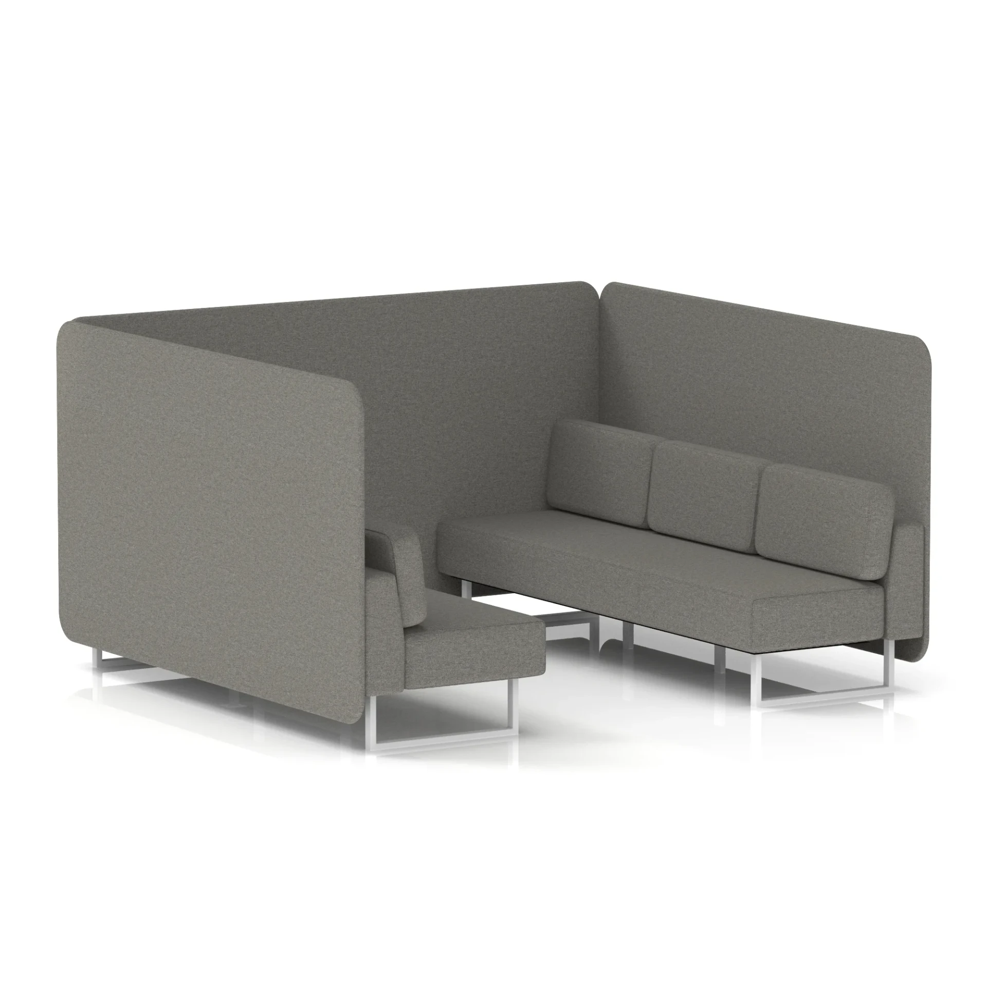 Brixworth Acoustic Office Privacy Bench Booth