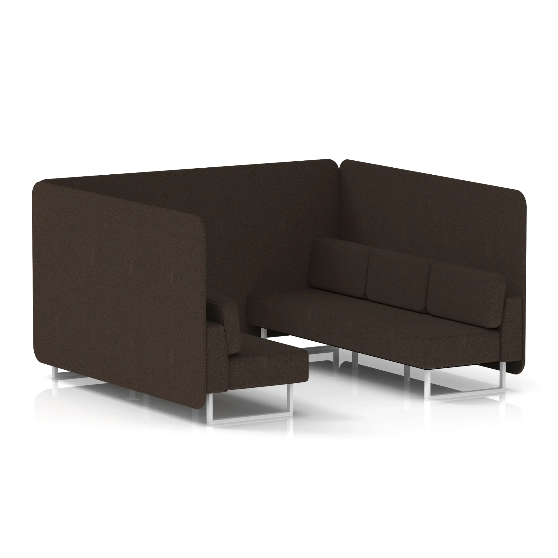 Brixworth Acoustic Office Privacy Bench Booth