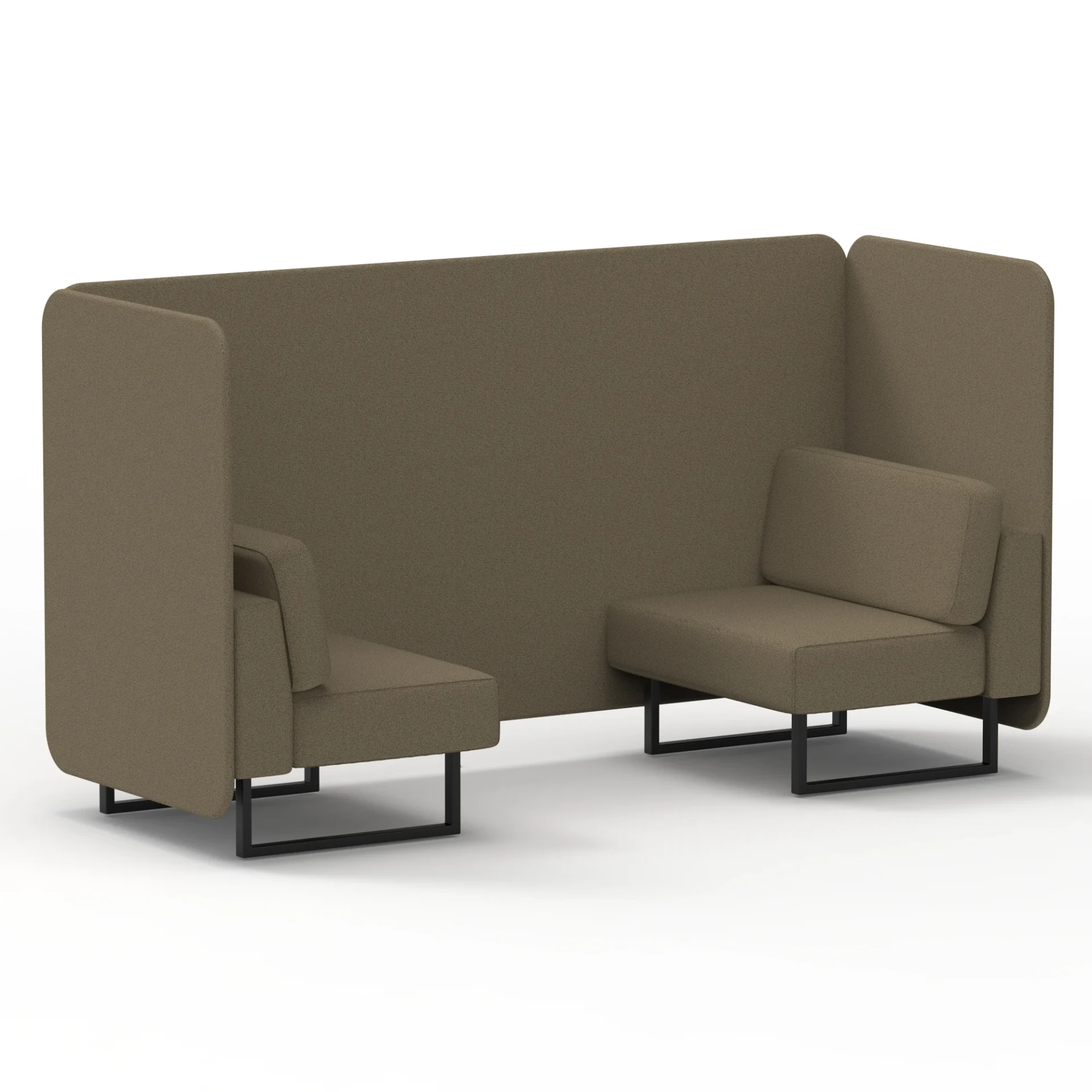 Brixworth Acoustic Office Privacy Bench Booth