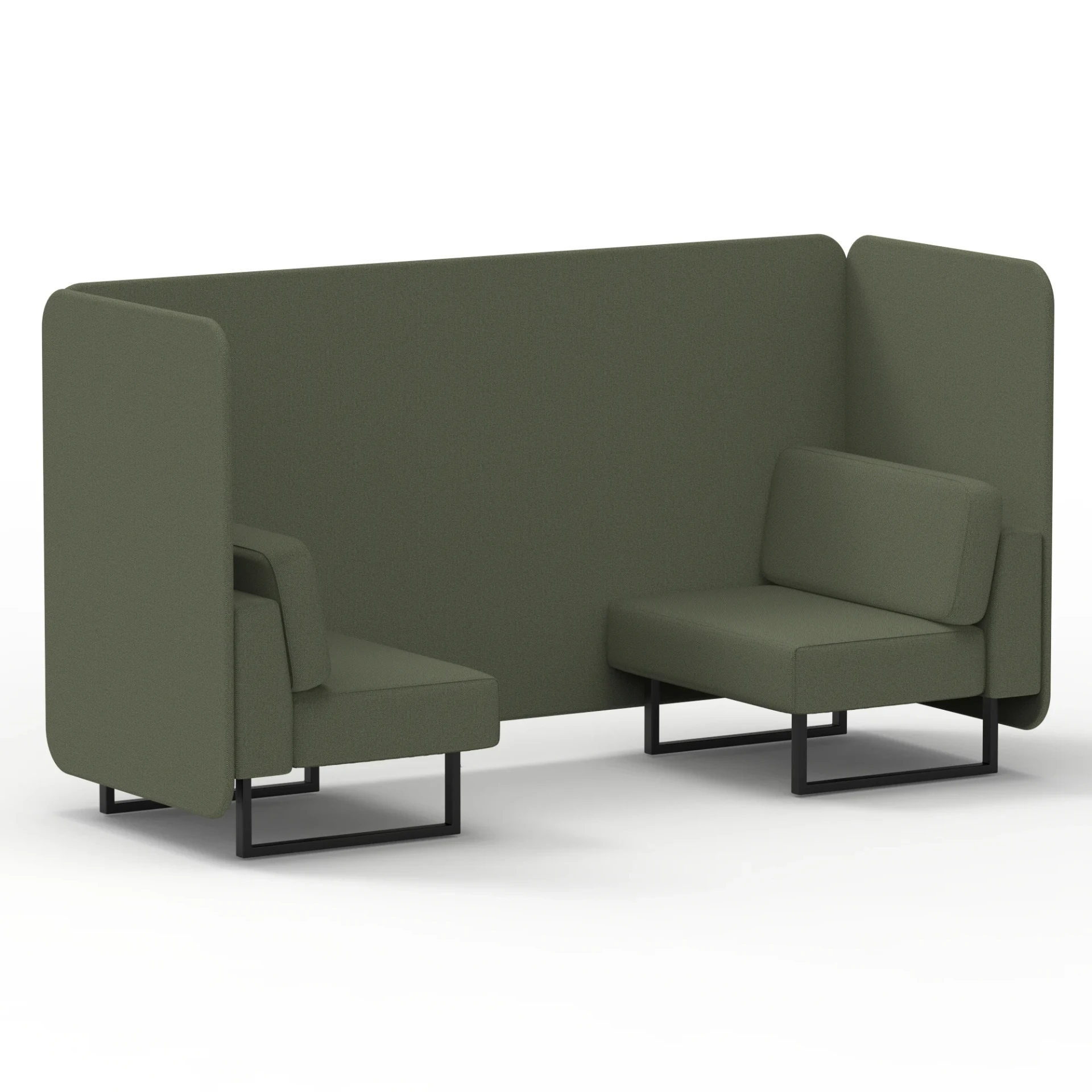 Brixworth Acoustic Office Privacy Bench Booth