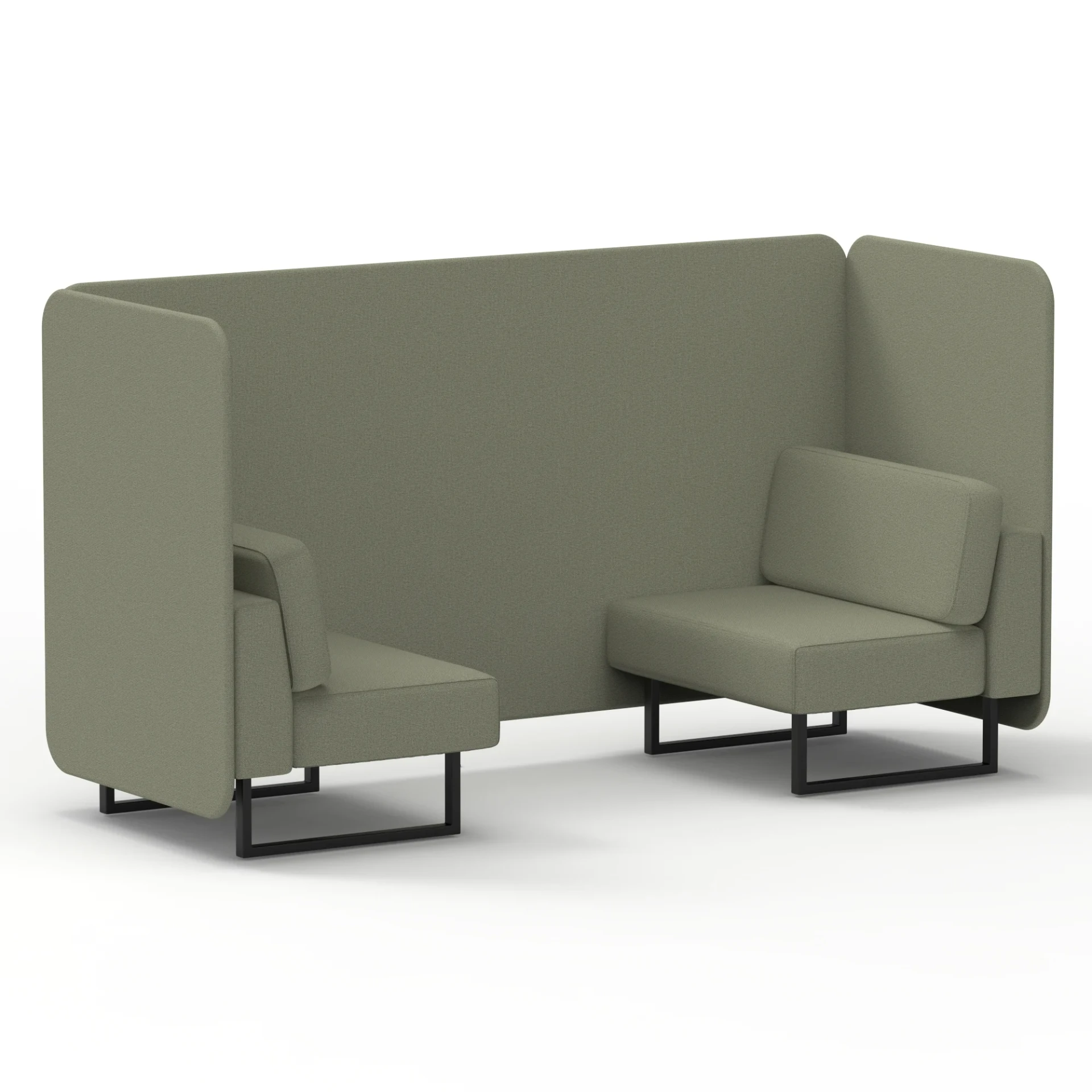 Brixworth Acoustic Office Privacy Bench Booth
