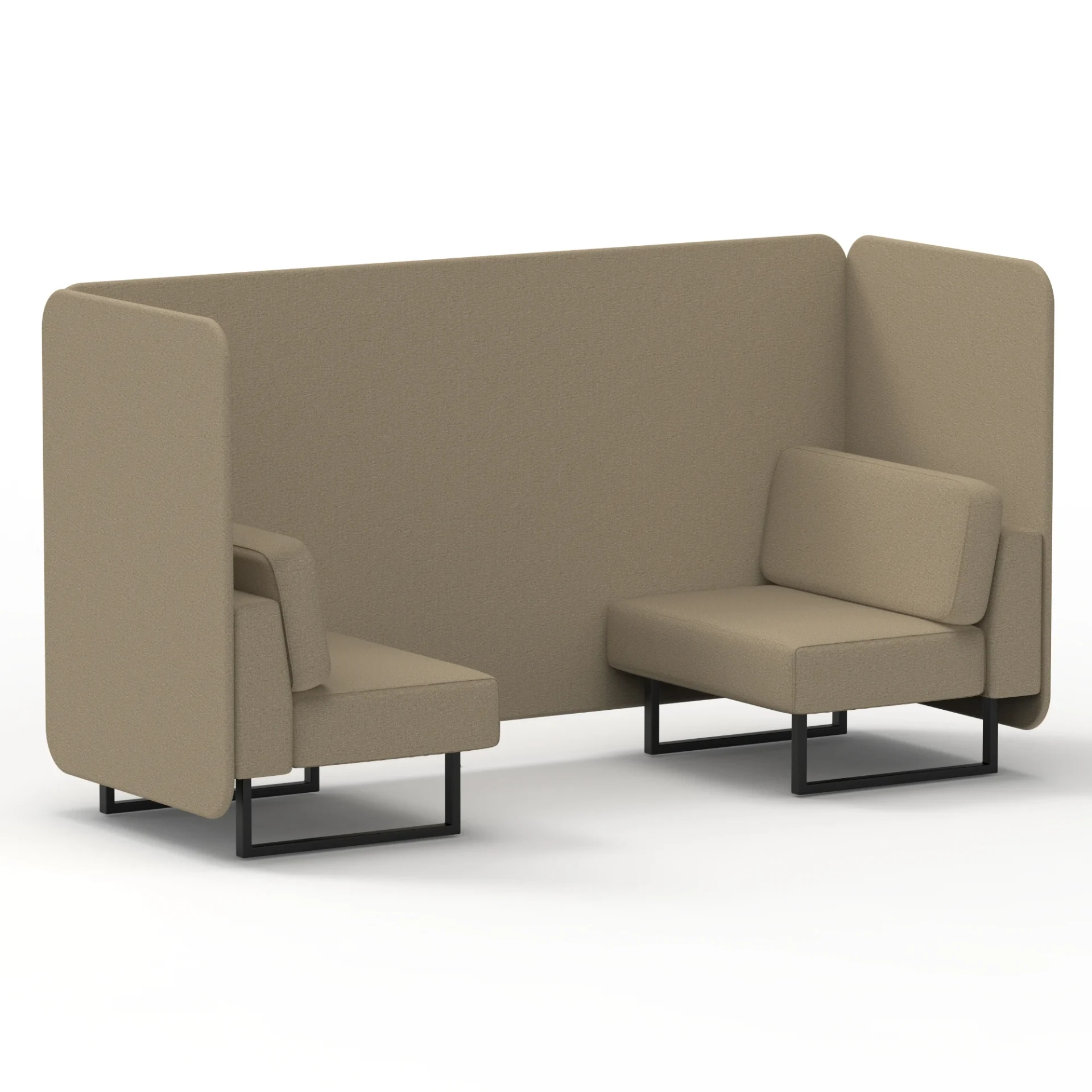 Brixworth Acoustic Office Privacy Bench Booth