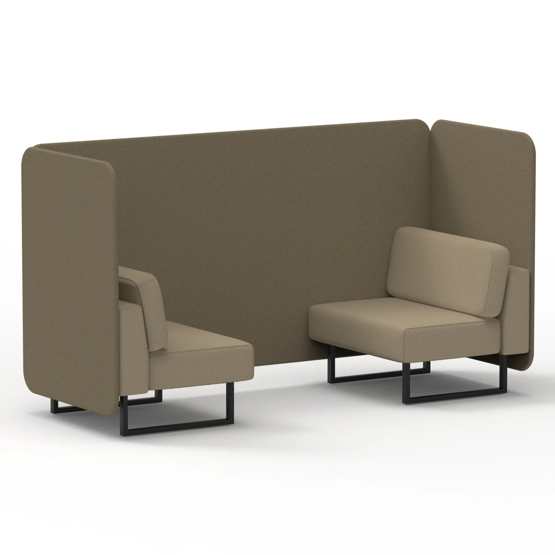Brixworth Acoustic Office Privacy Bench Booth