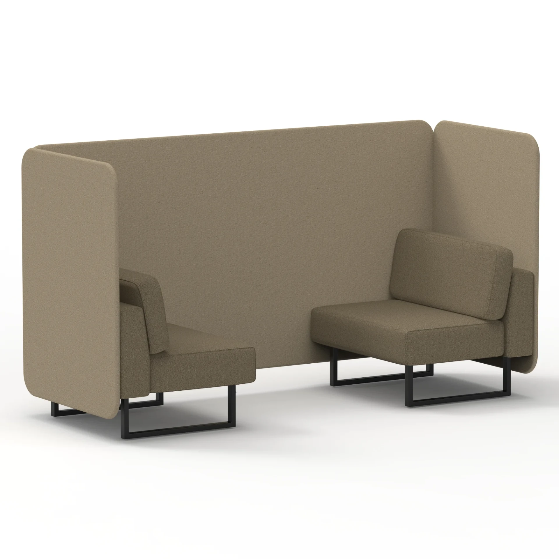 Brixworth Acoustic Office Privacy Bench Booth
