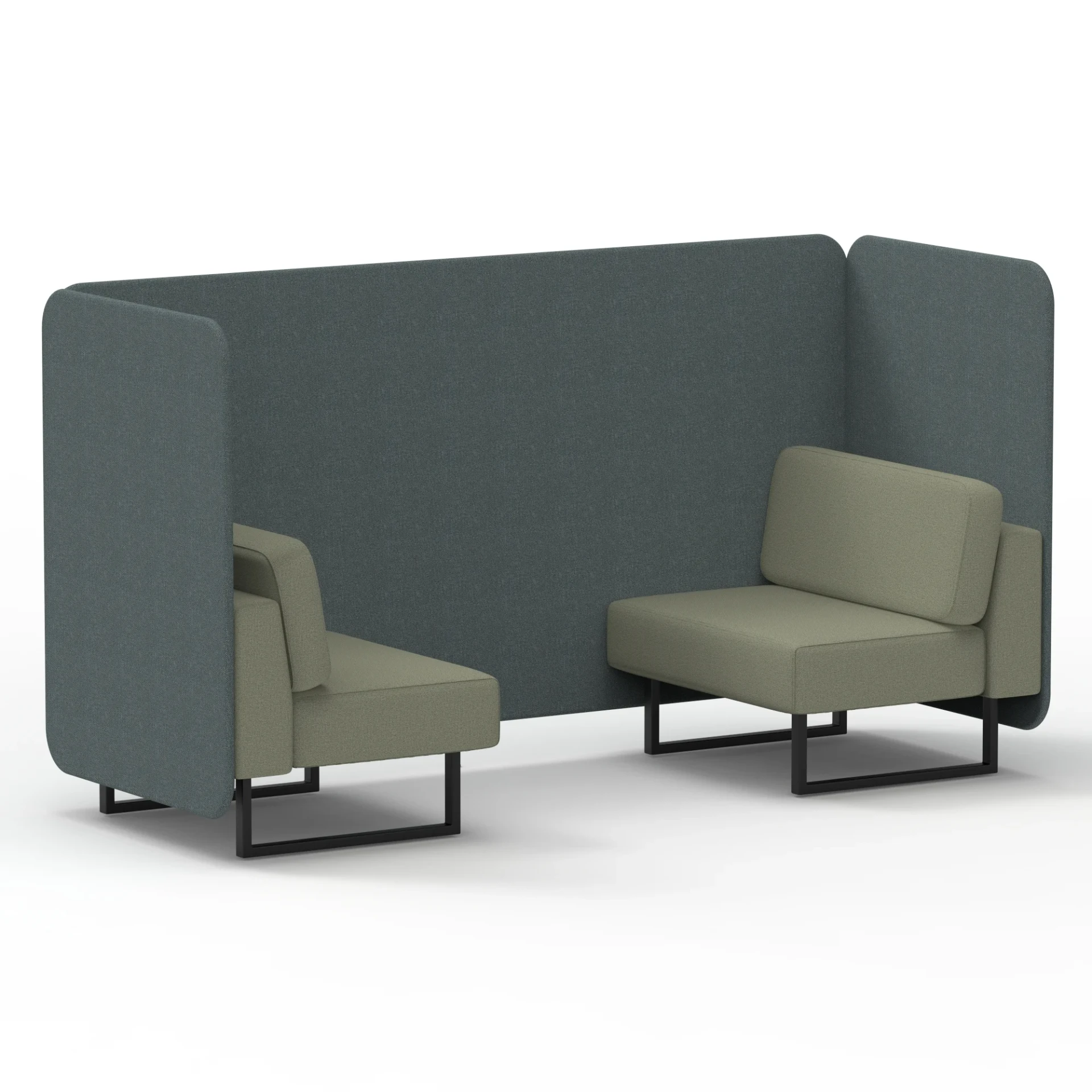 Brixworth Acoustic Office Privacy Bench Booth