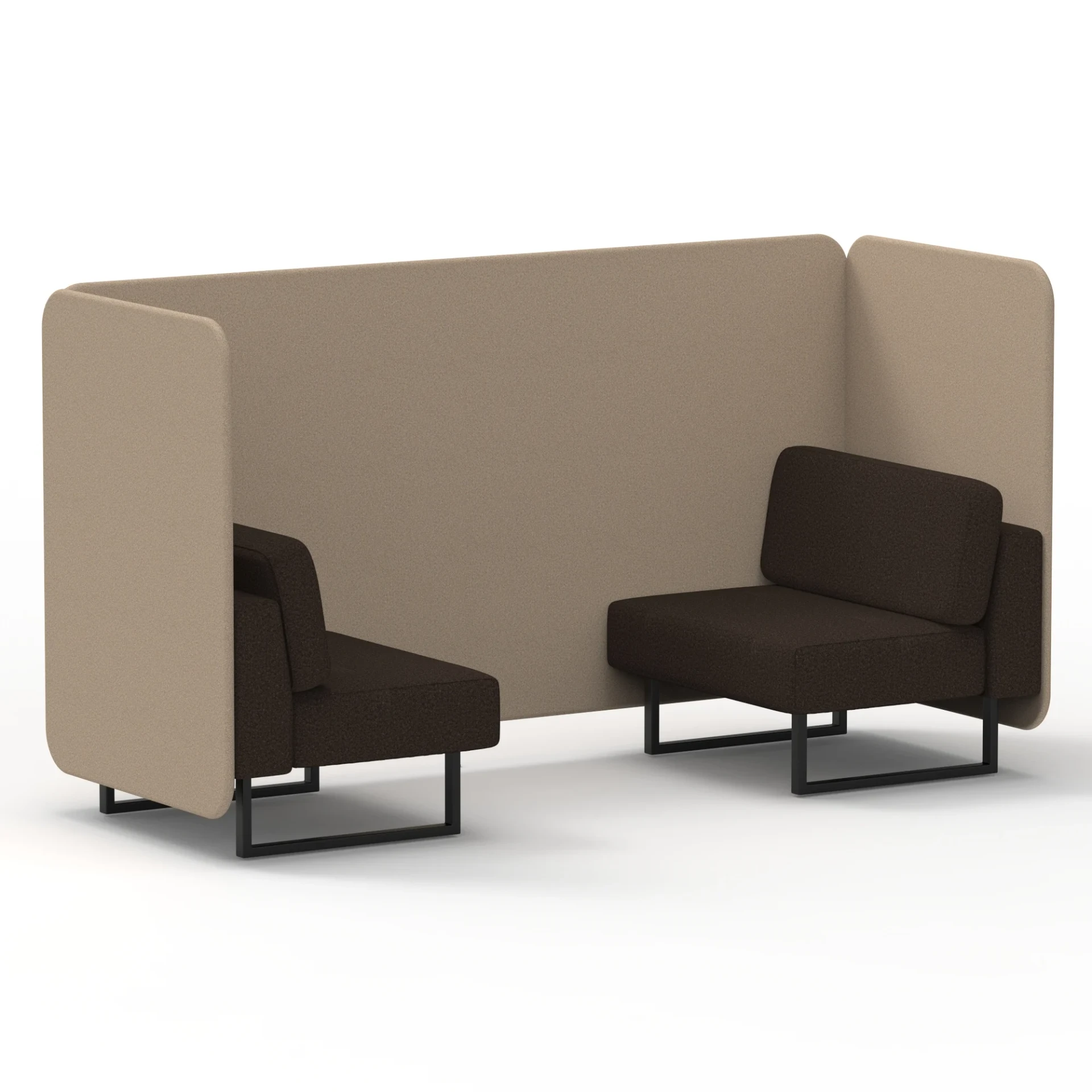 Brixworth Acoustic Office Privacy Bench Booth