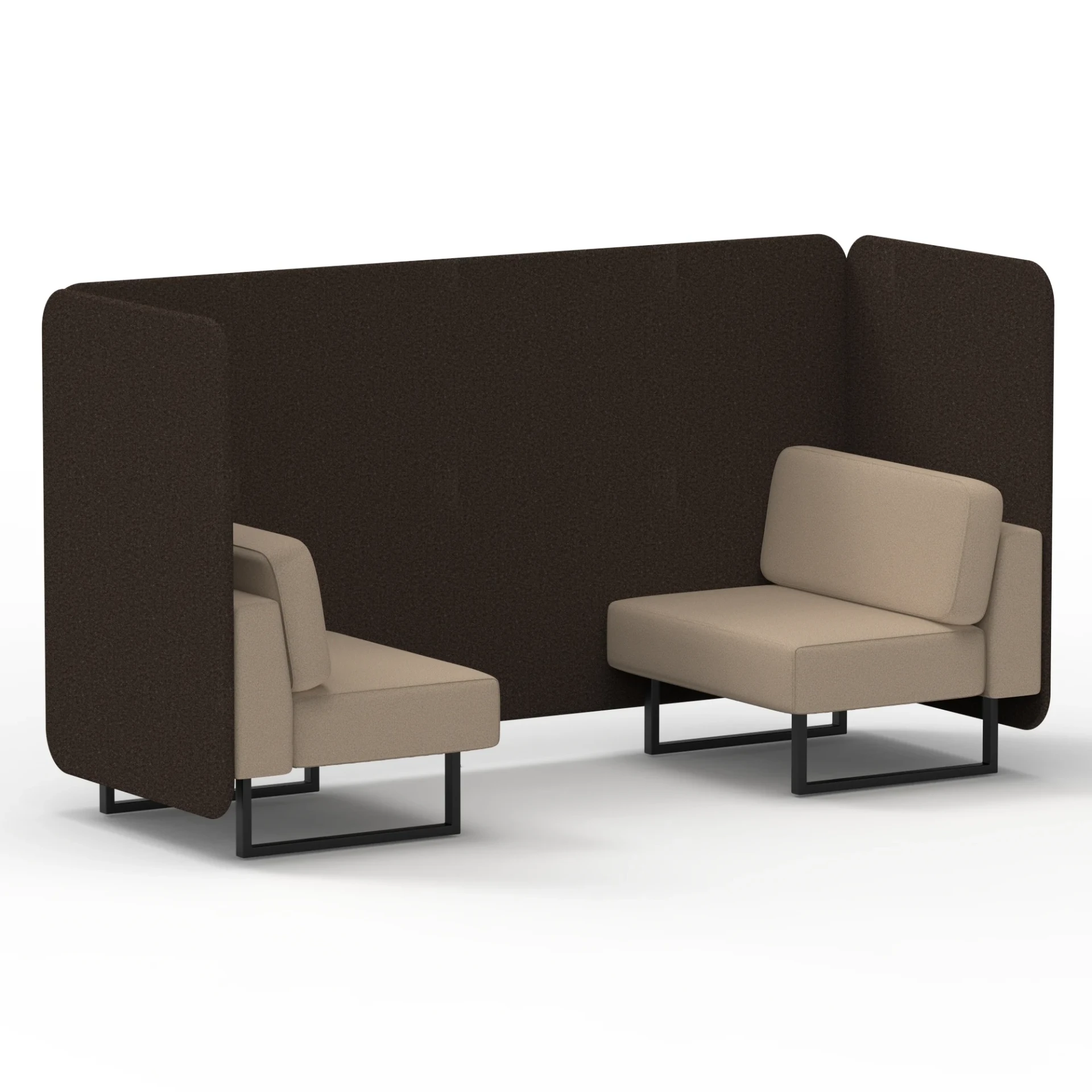 Brixworth Acoustic Office Privacy Bench Booth