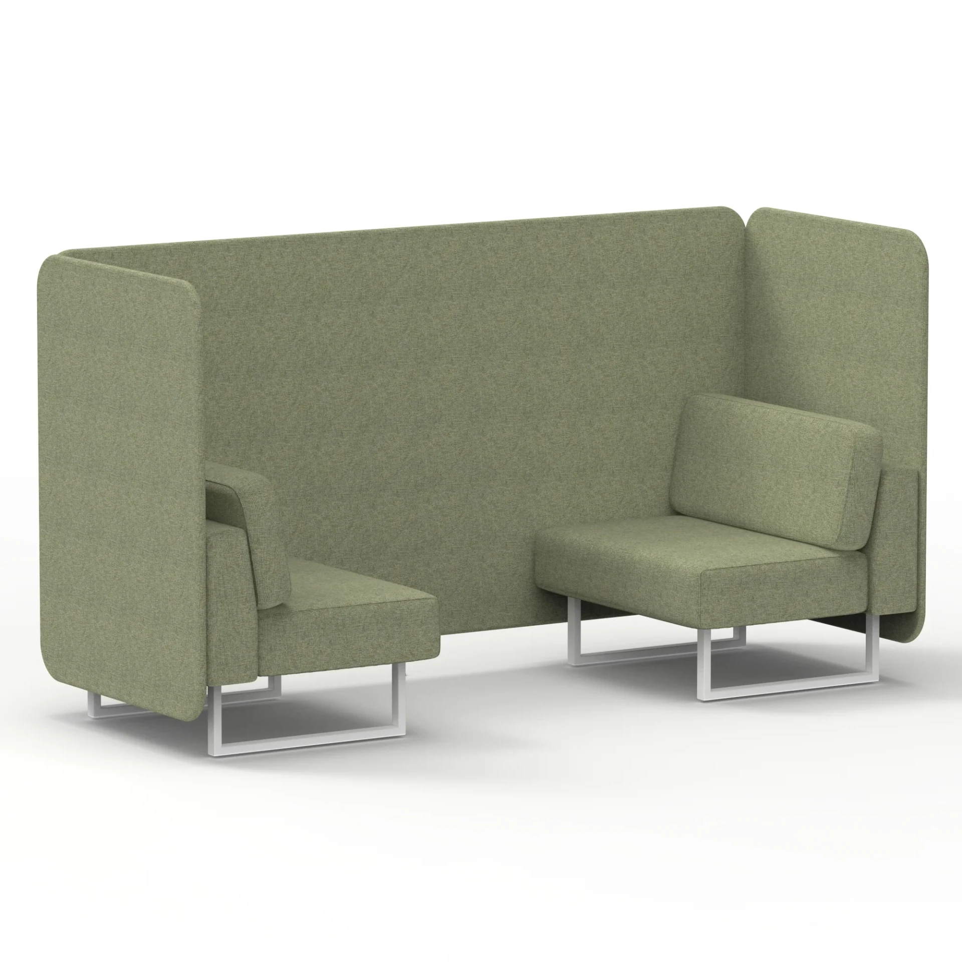 Brixworth Acoustic Office Privacy Bench Booth