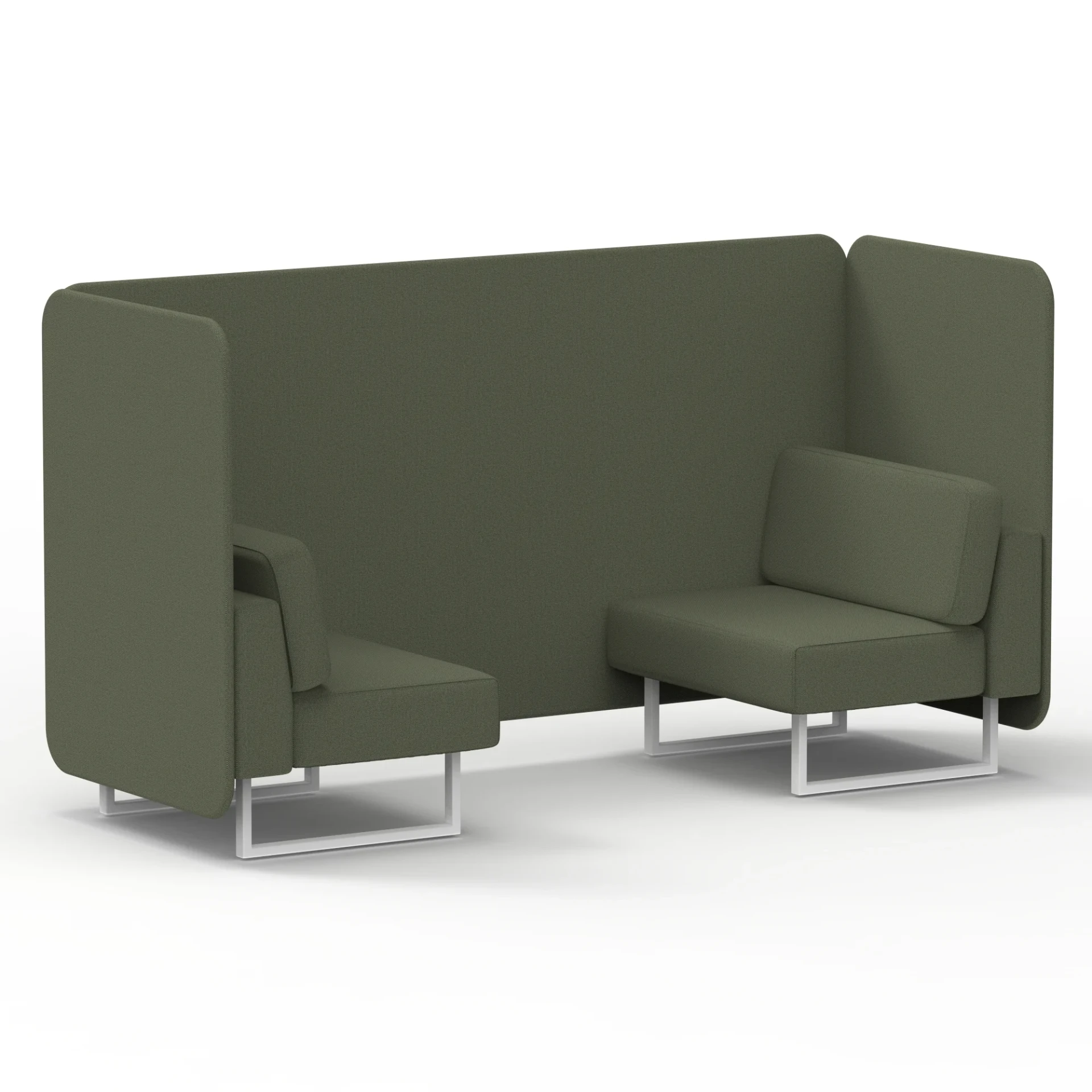 Brixworth Acoustic Office Privacy Bench Booth