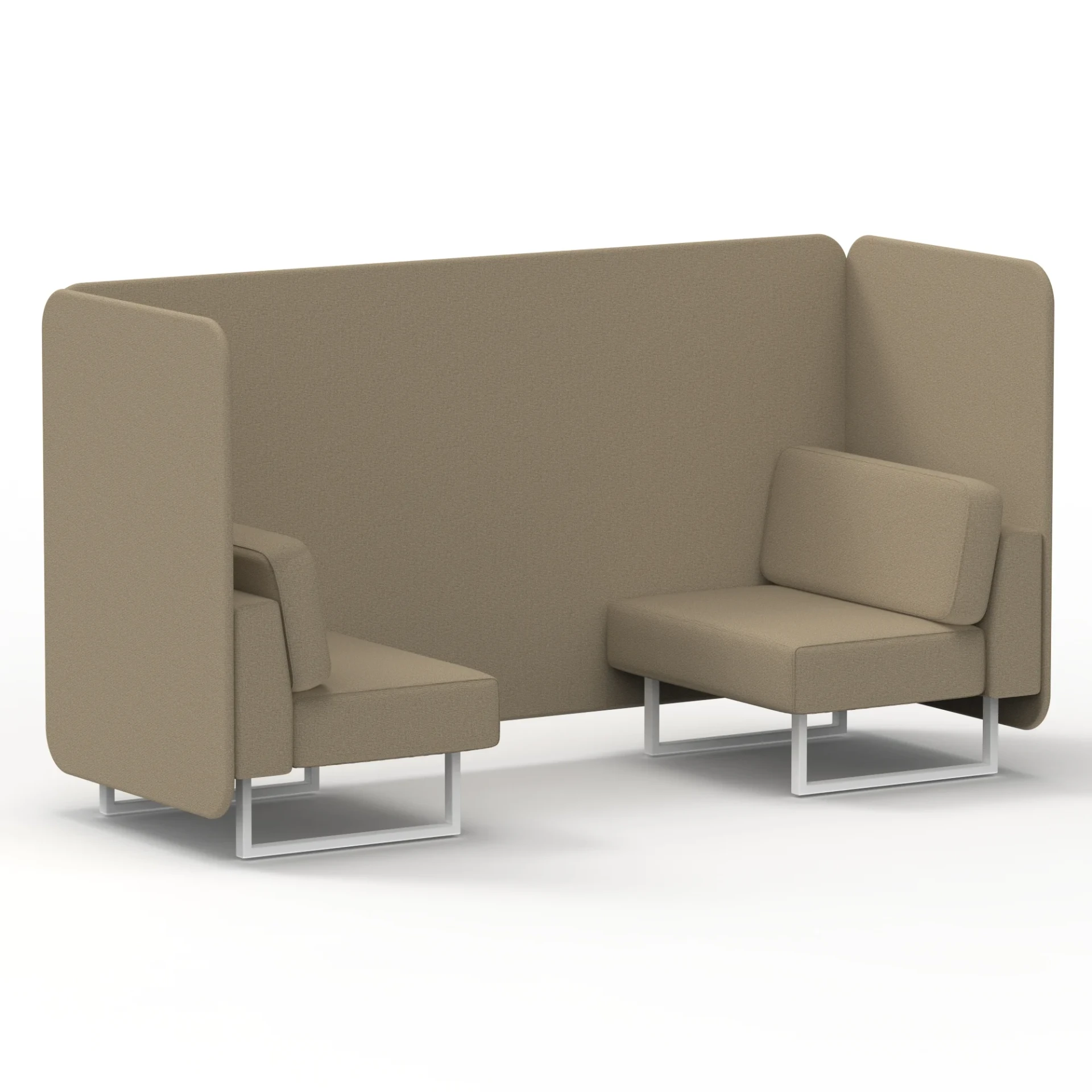 Brixworth Acoustic Office Privacy Bench Booth