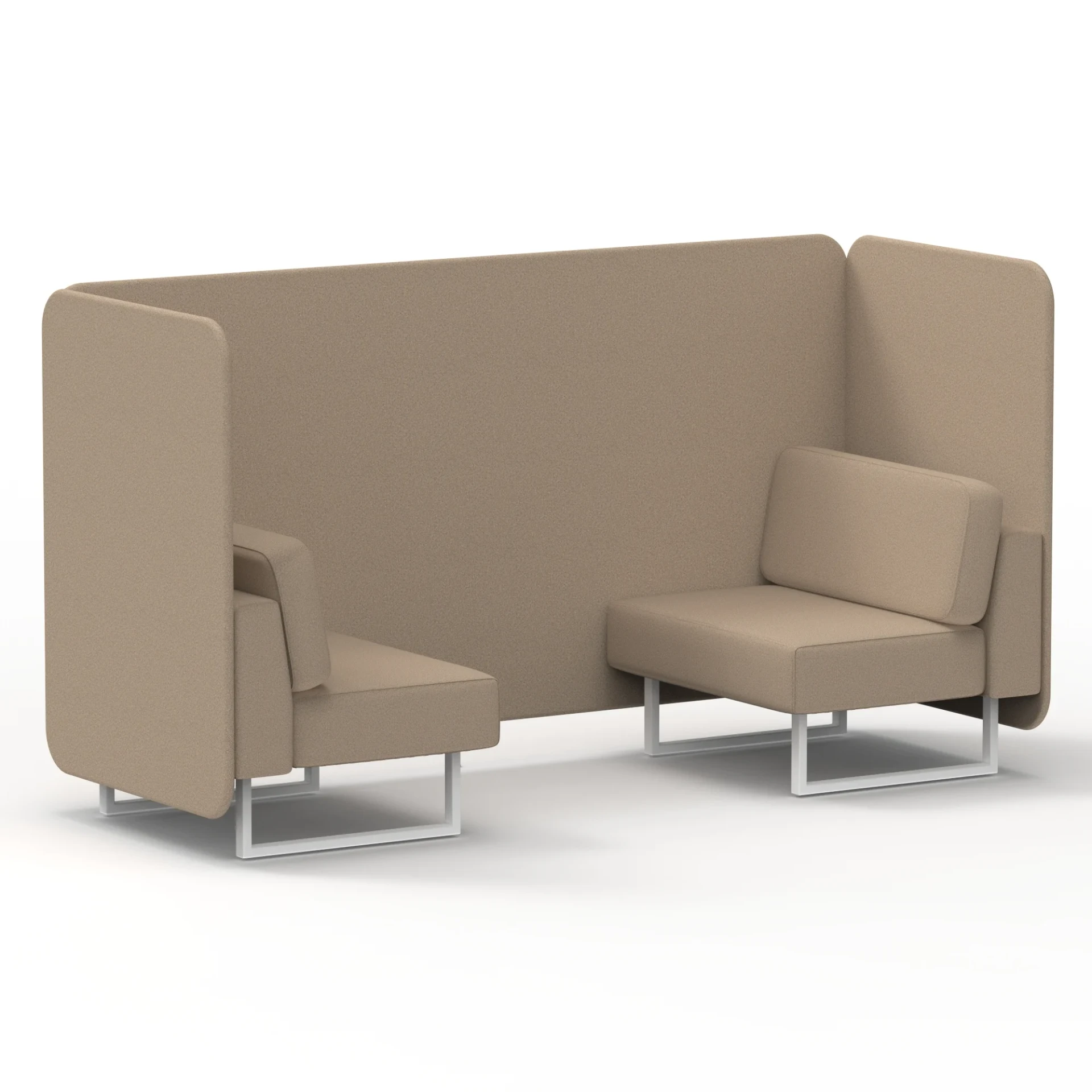 Brixworth Acoustic Office Privacy Bench Booth