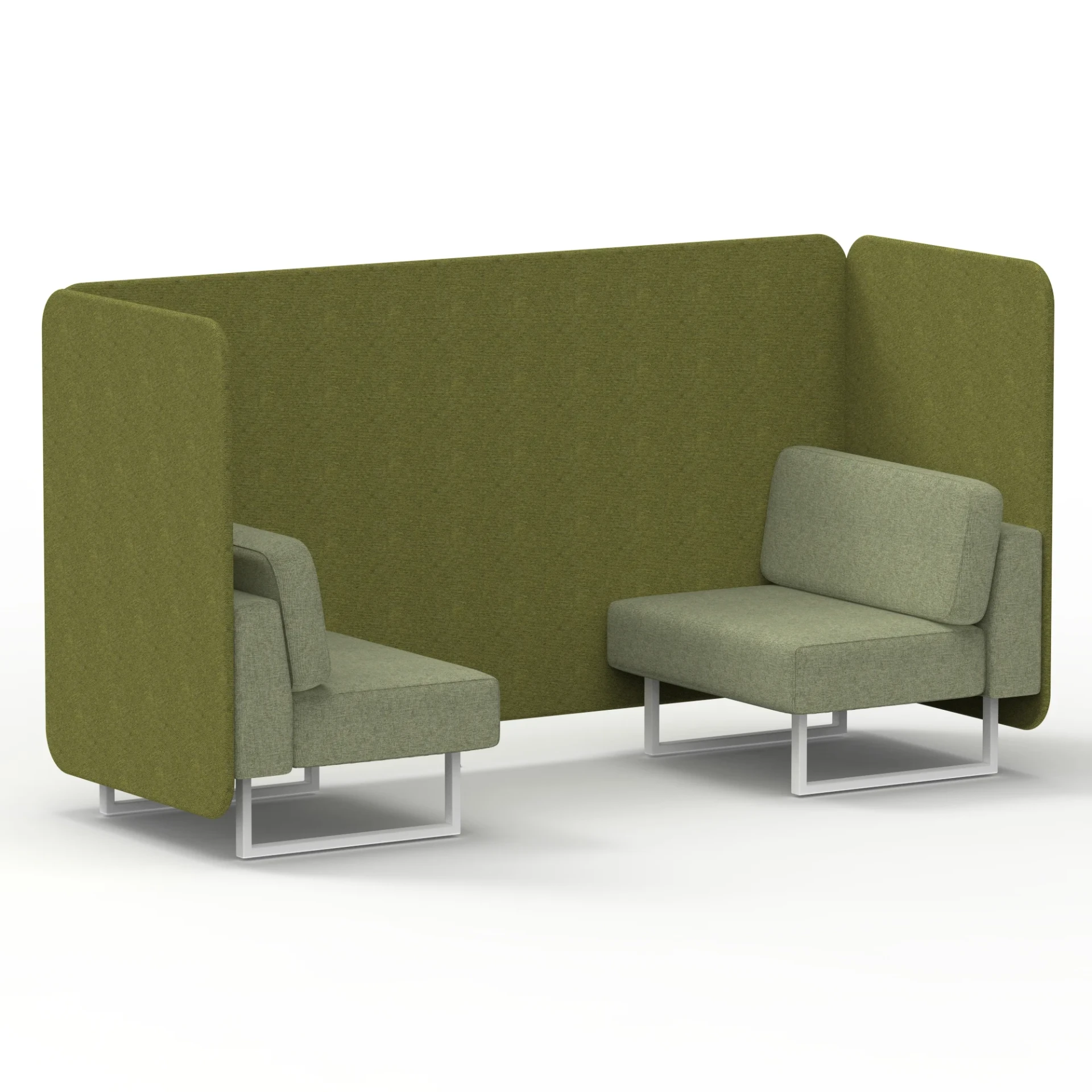 Brixworth Acoustic Office Privacy Bench Booth