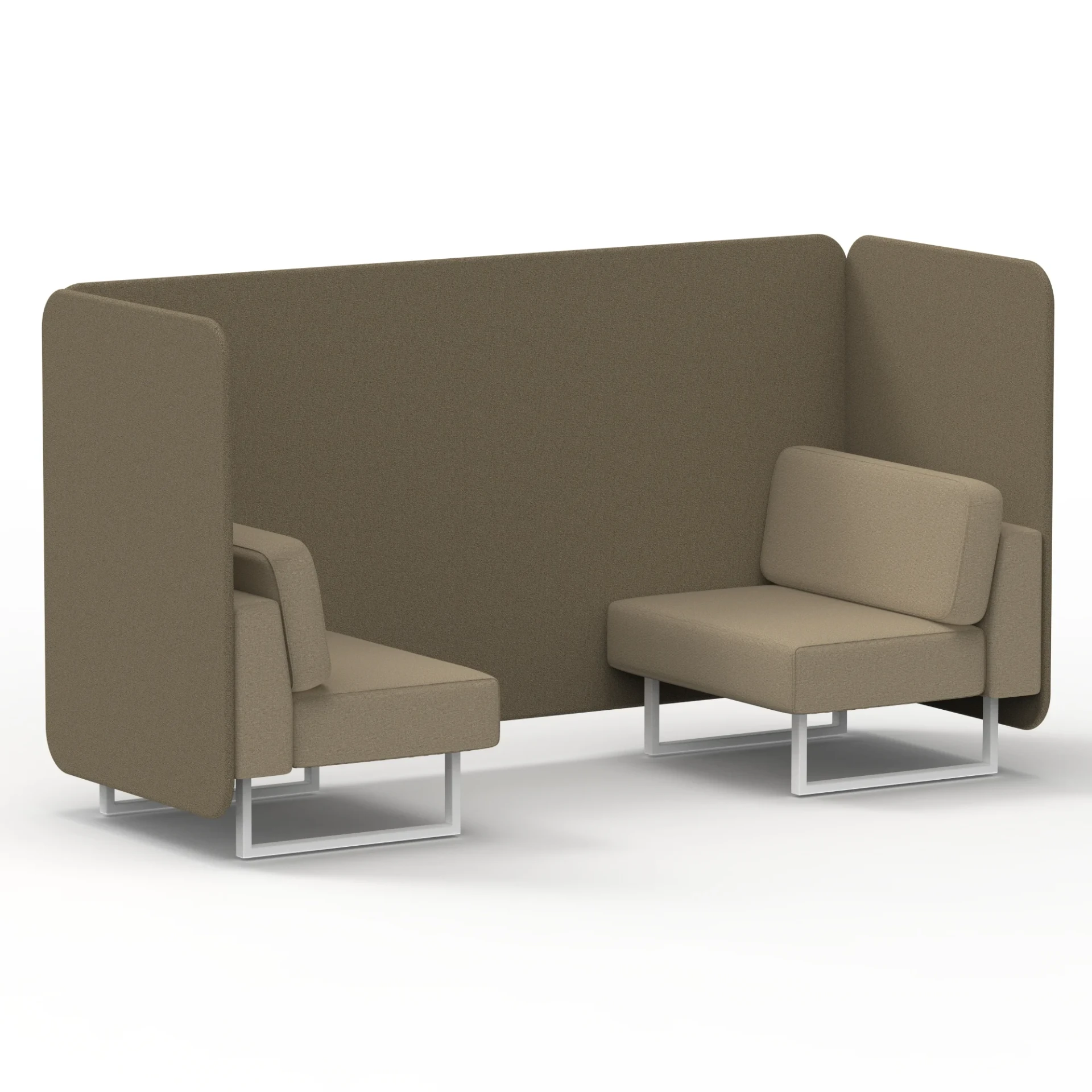 Brixworth Acoustic Office Privacy Bench Booth
