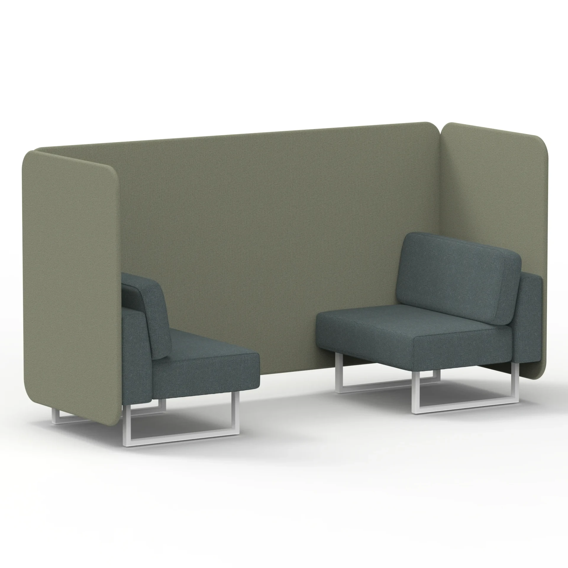 Brixworth Acoustic Office Privacy Bench Booth