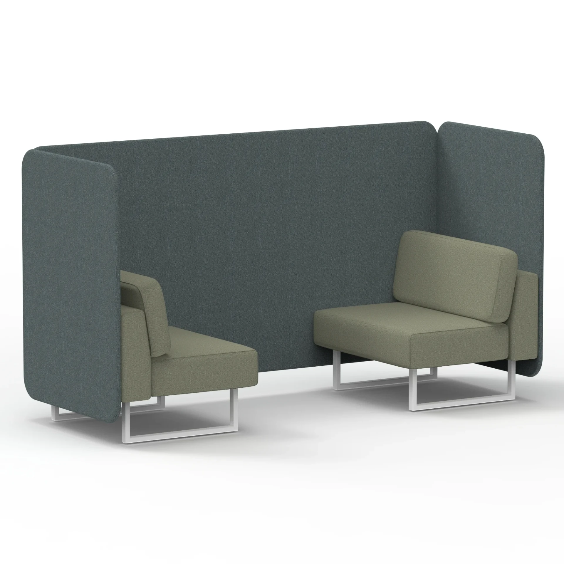 Brixworth Acoustic Office Privacy Bench Booth