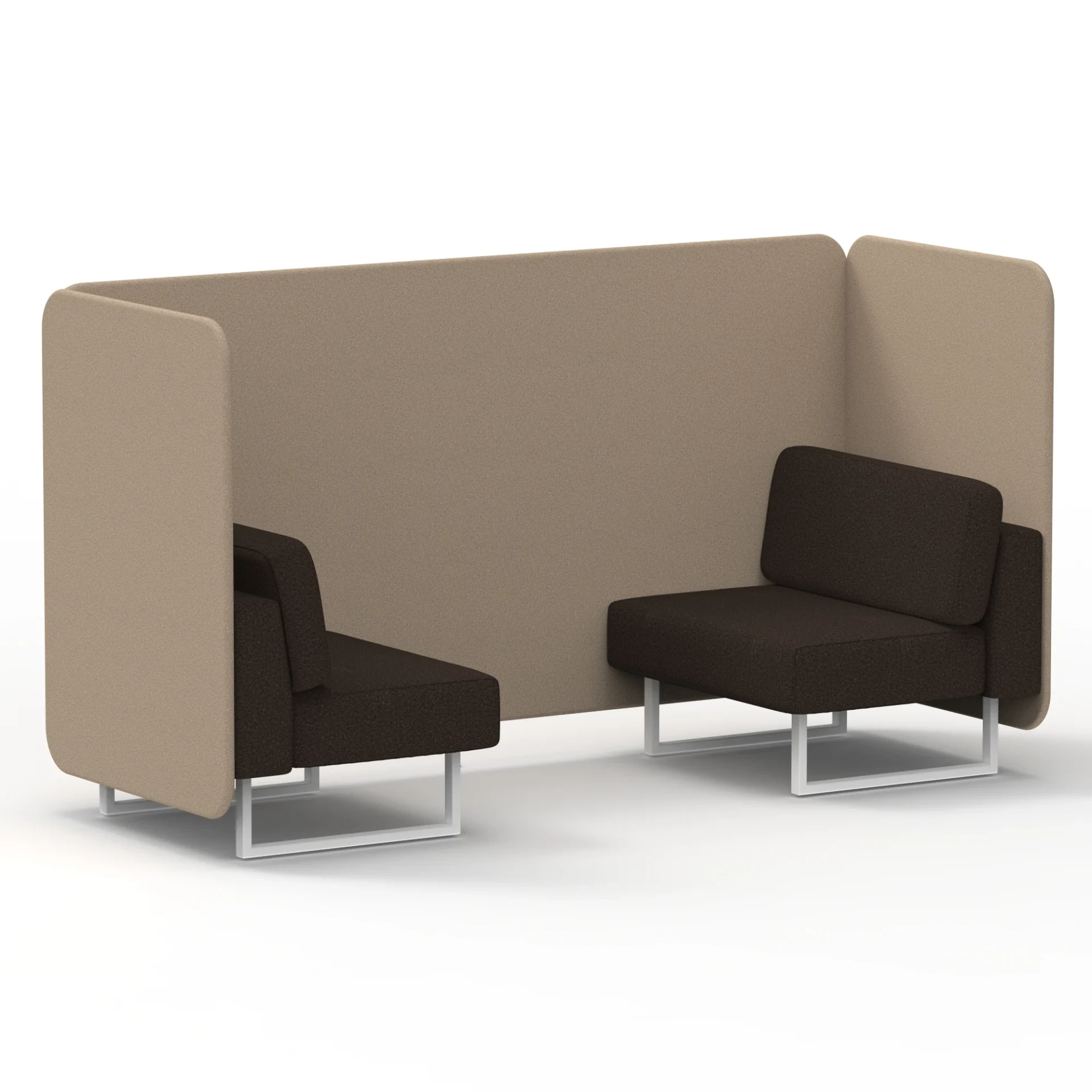 Brixworth Acoustic Office Privacy Bench Booth