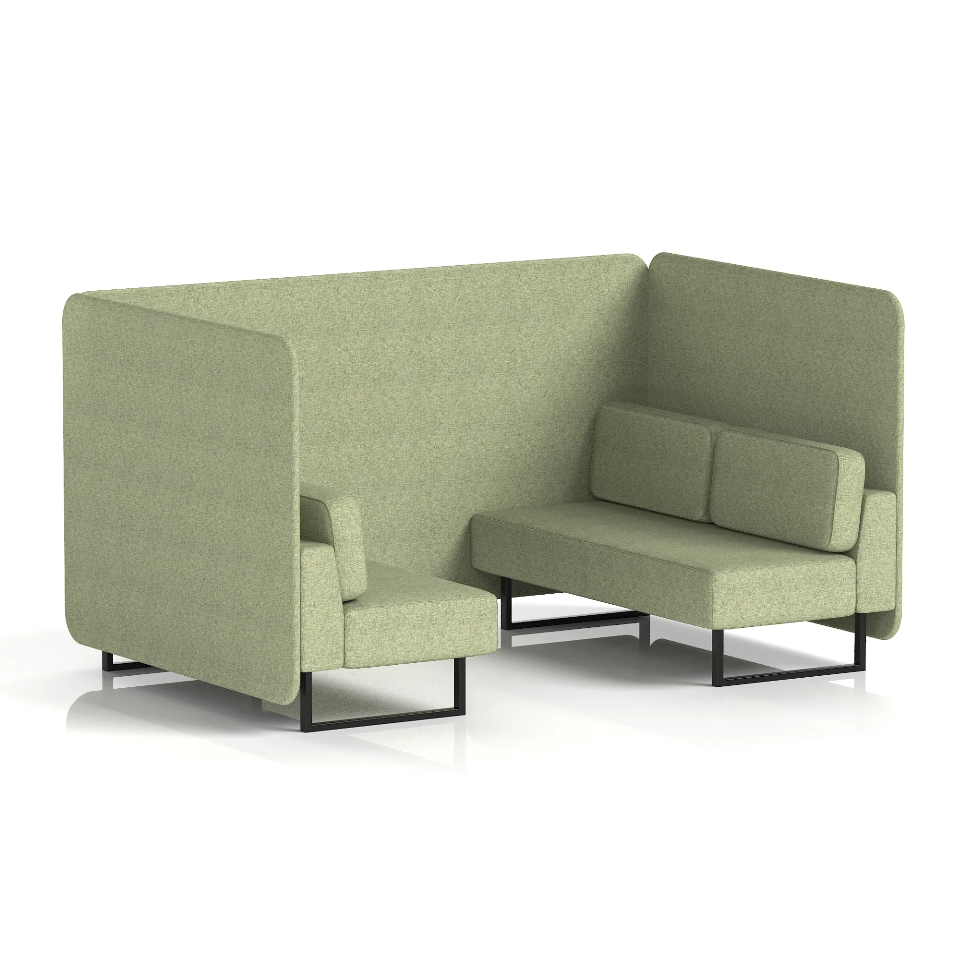 Brixworth Acoustic Office Privacy Bench Booth