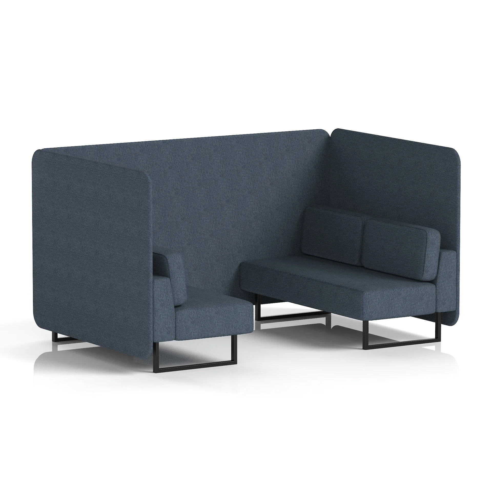 Brixworth Acoustic Office Privacy Bench Booth