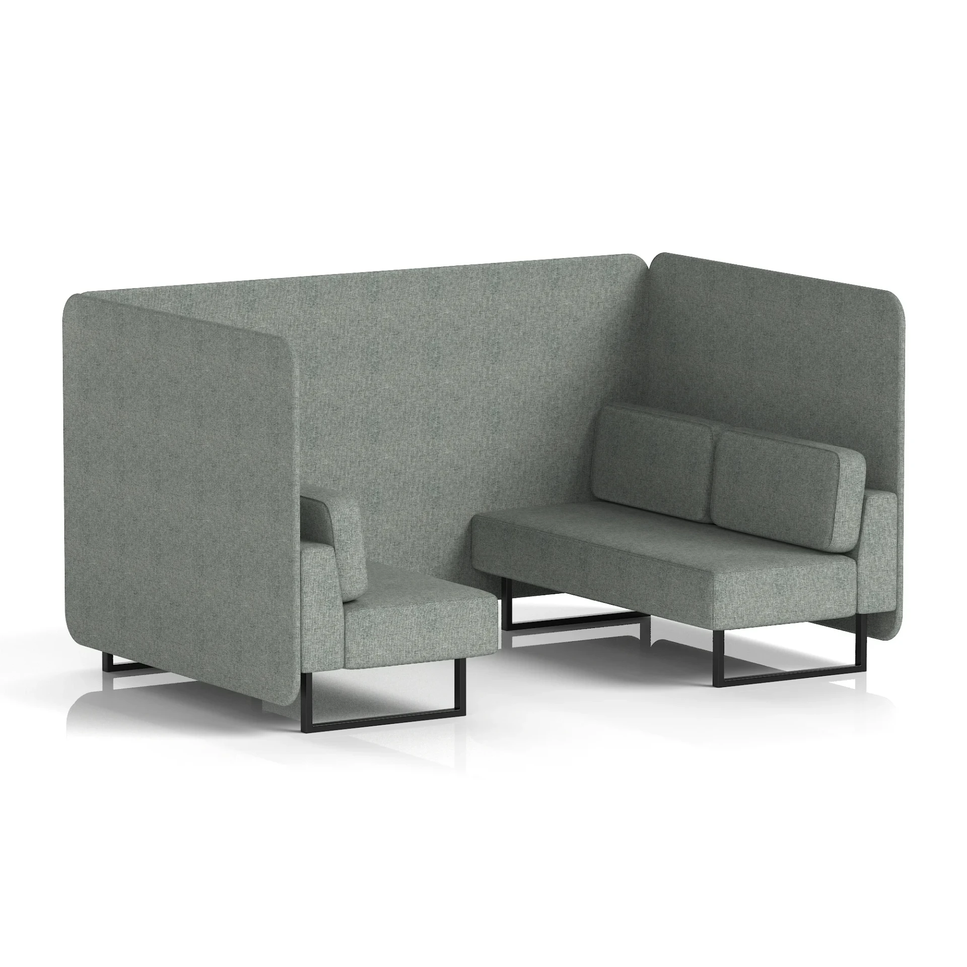 Brixworth Acoustic Office Privacy Bench Booth