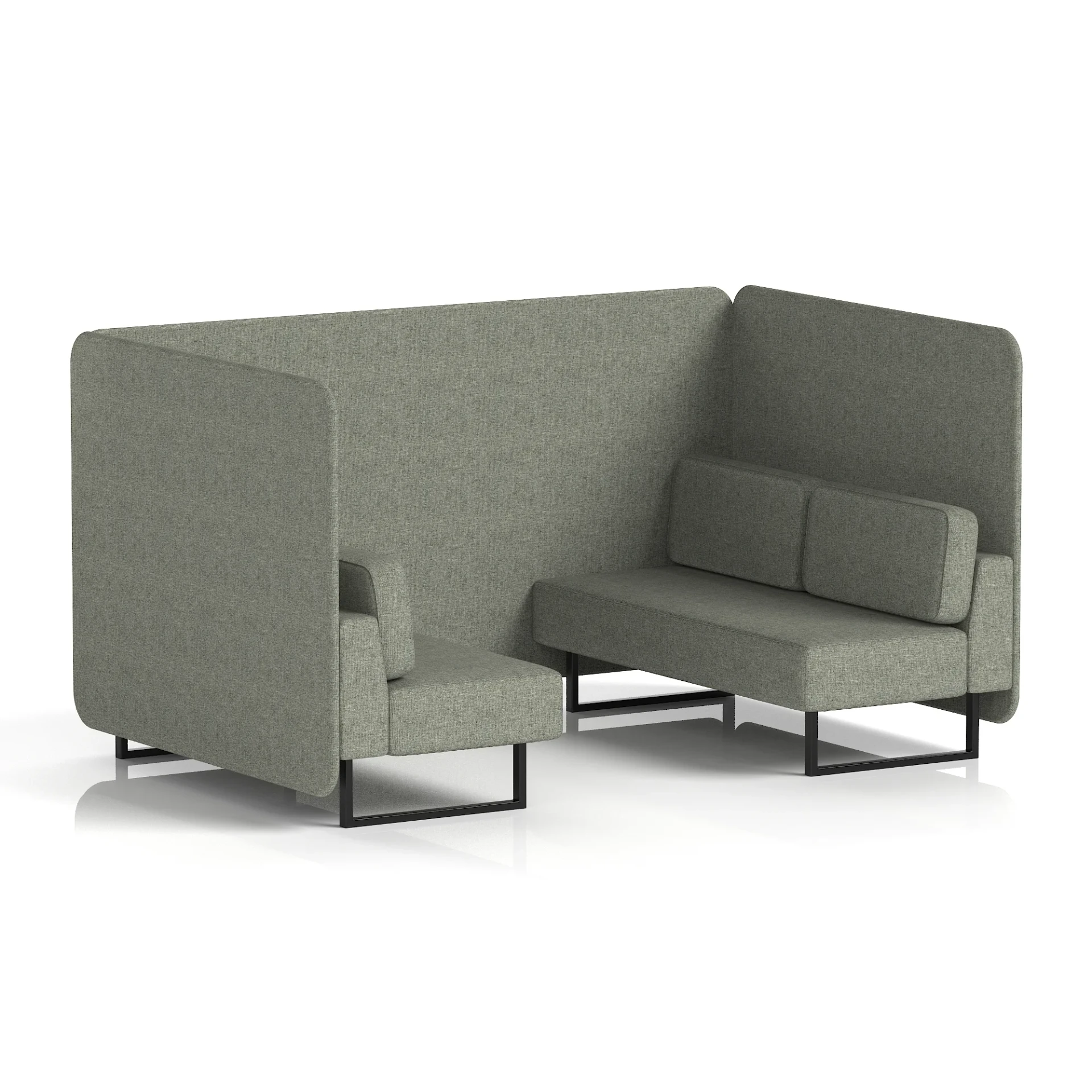 Brixworth Acoustic Office Privacy Bench Booth