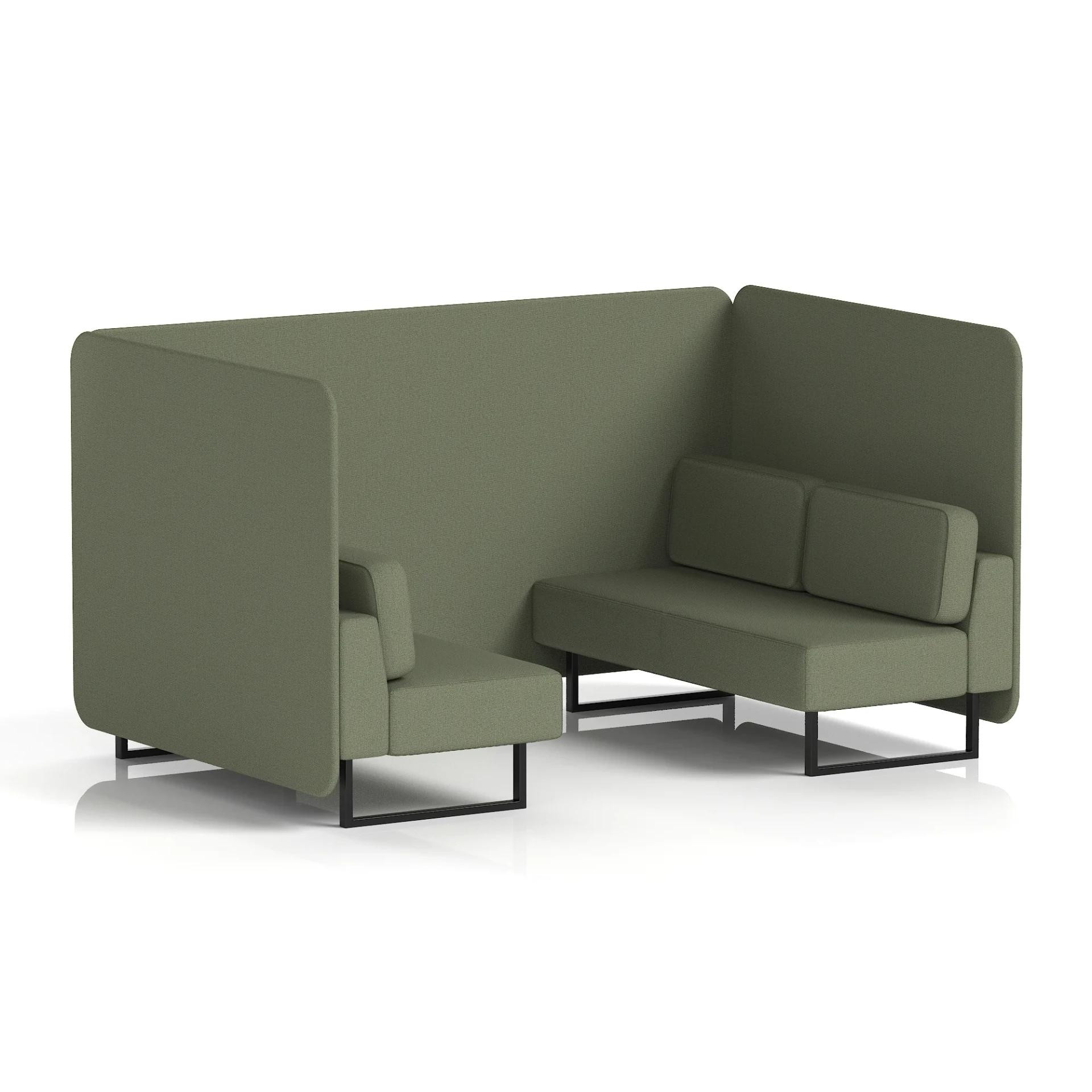 Brixworth Acoustic Office Privacy Bench Booth
