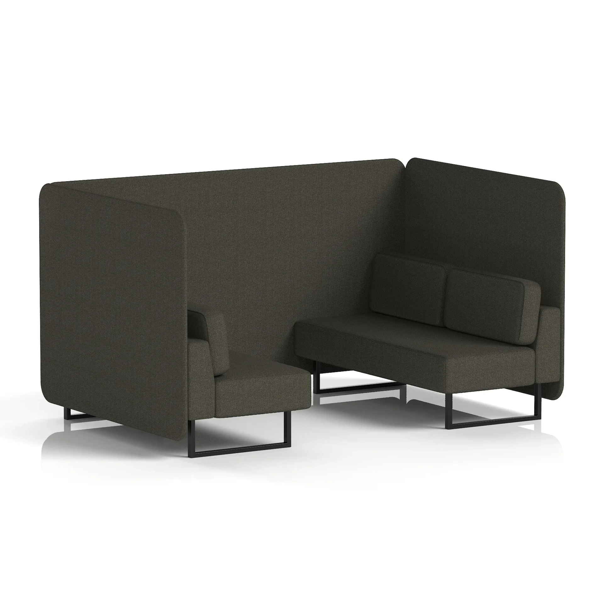 Brixworth Acoustic Office Privacy Bench Booth