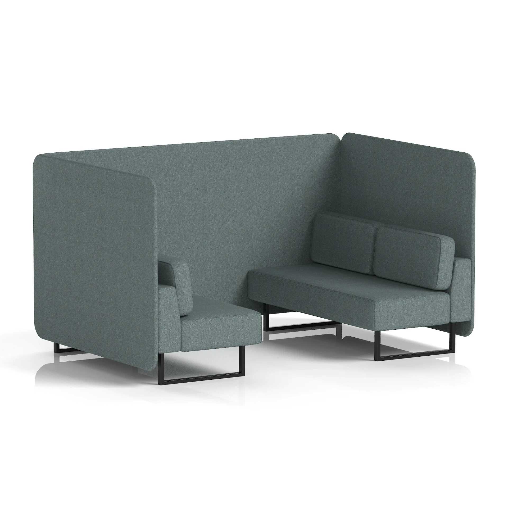 Brixworth Acoustic Office Privacy Bench Booth