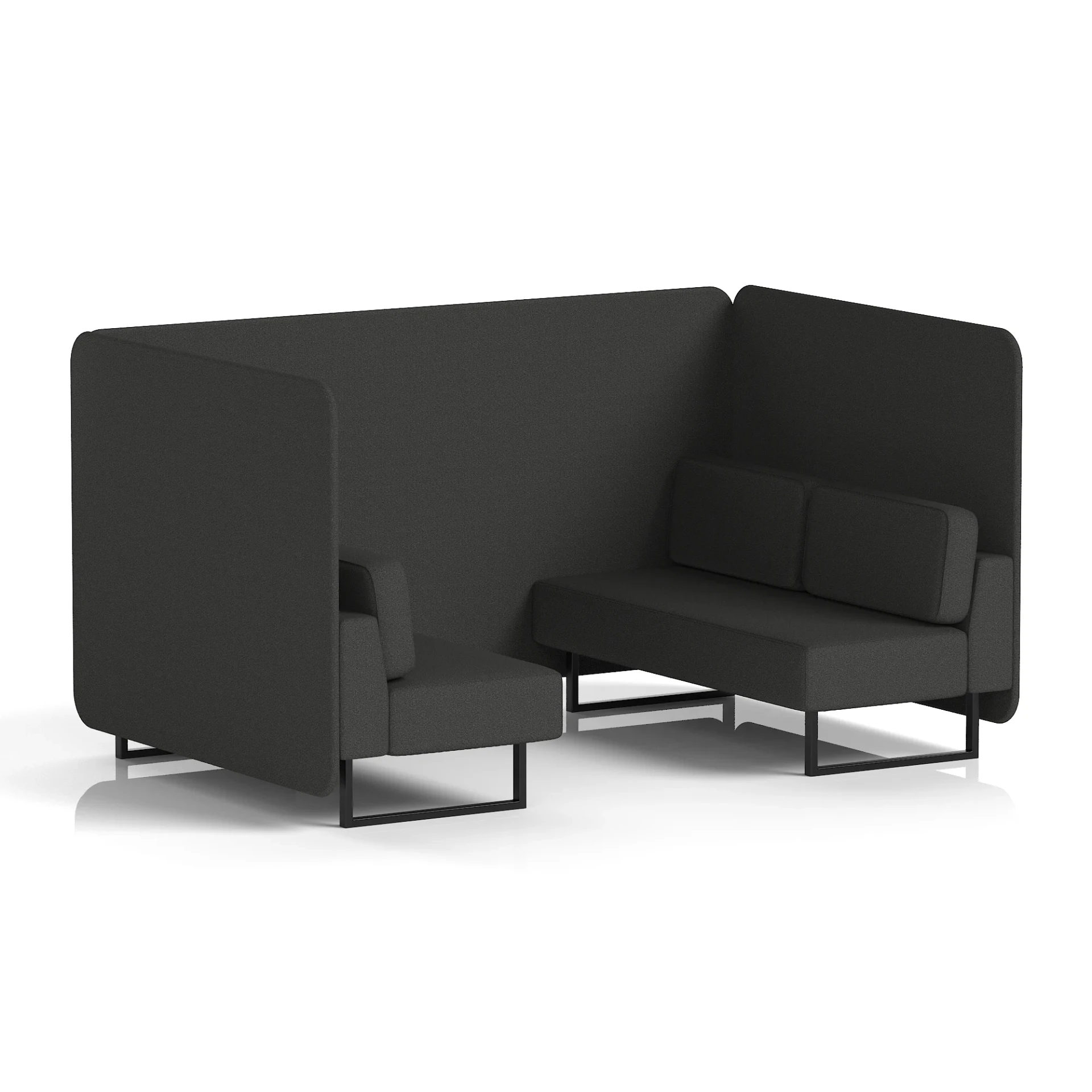 Brixworth Acoustic Office Privacy Bench Booth
