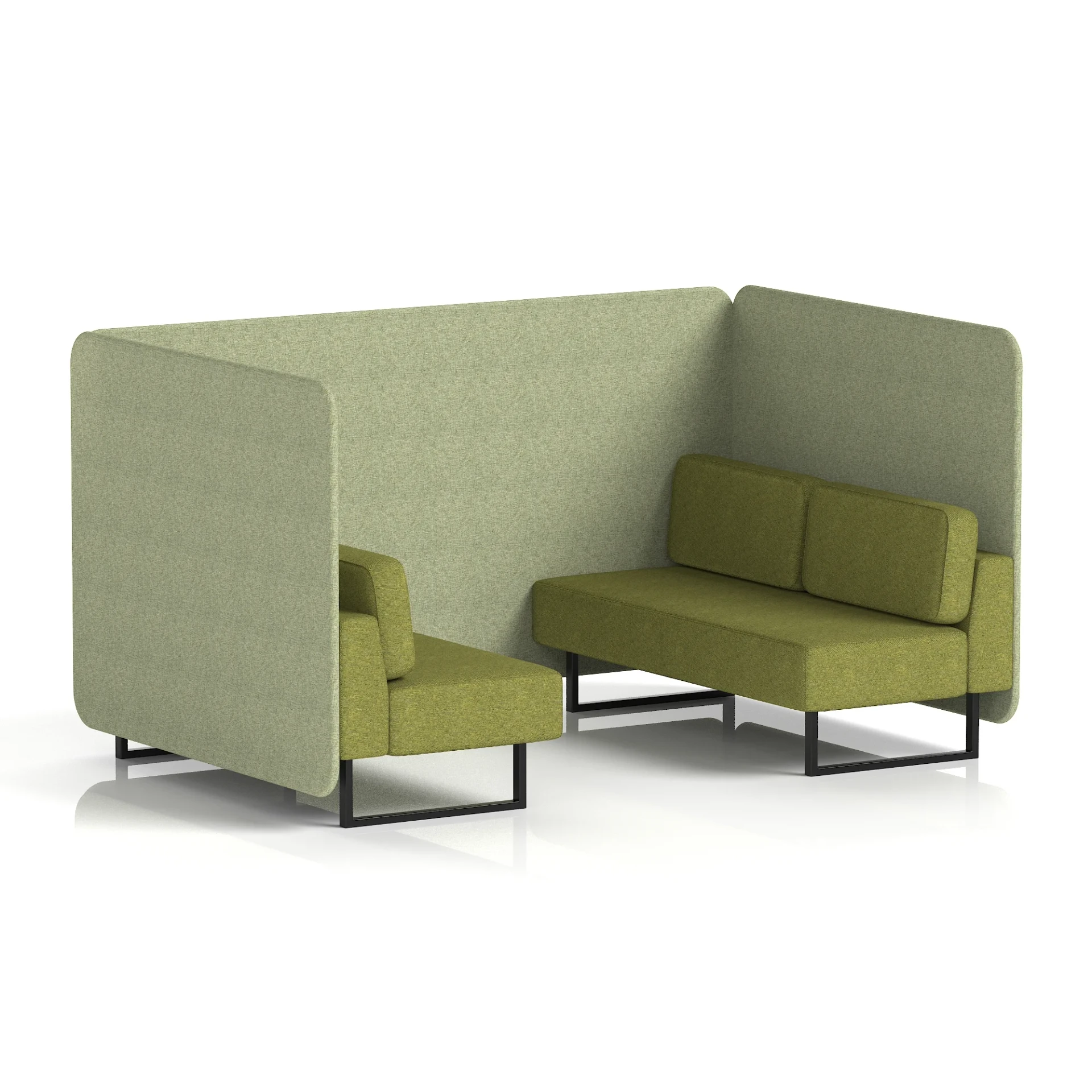 Brixworth Acoustic Office Privacy Bench Booth