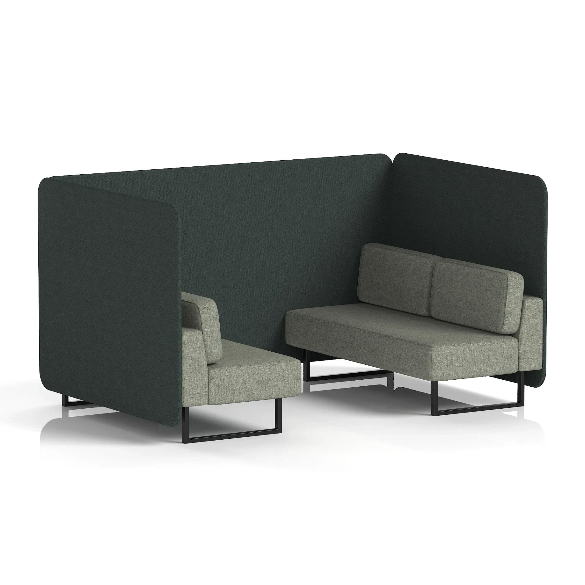 Brixworth Acoustic Office Privacy Bench Booth