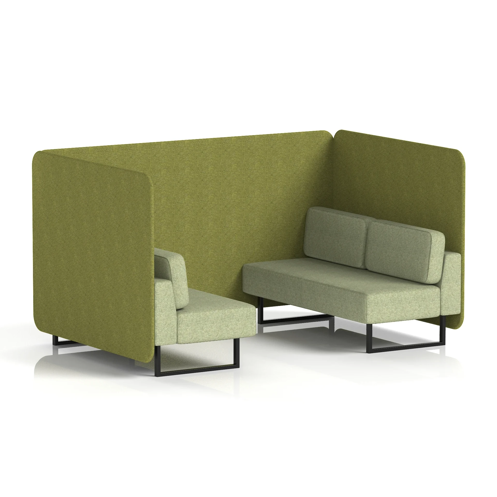 Brixworth Acoustic Office Privacy Bench Booth