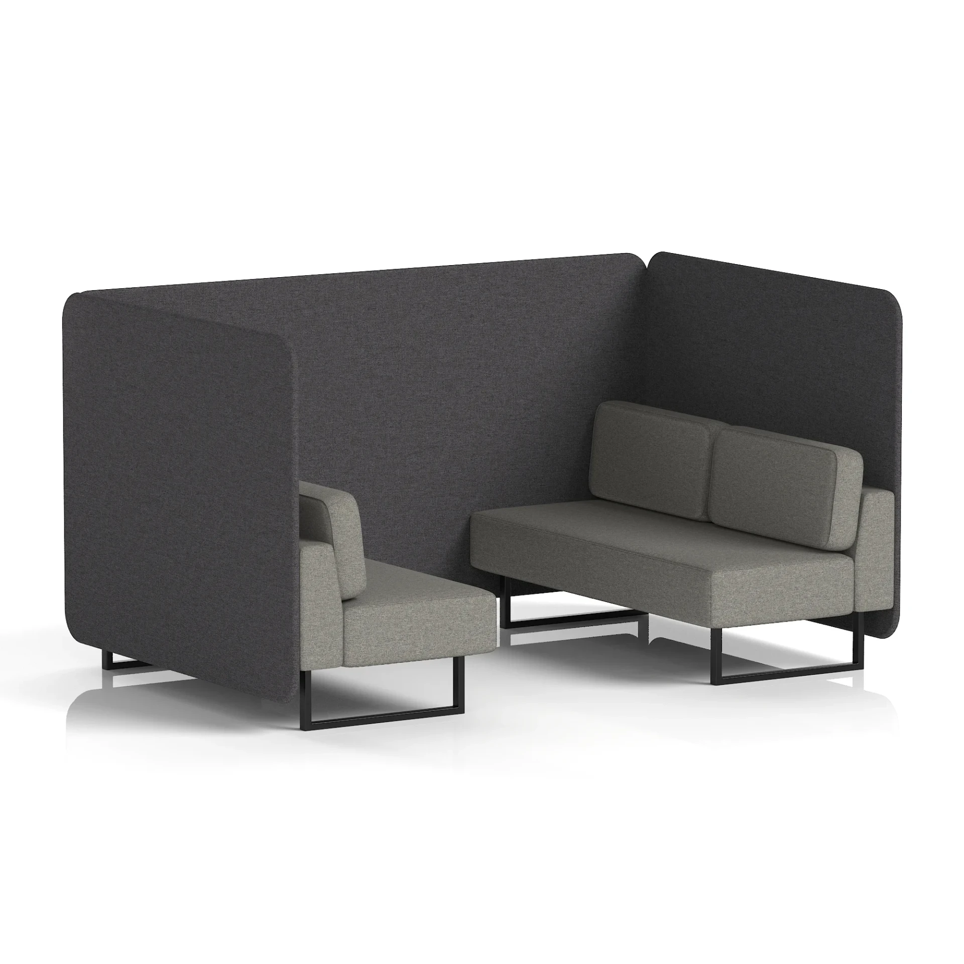 Brixworth Acoustic Office Privacy Bench Booth