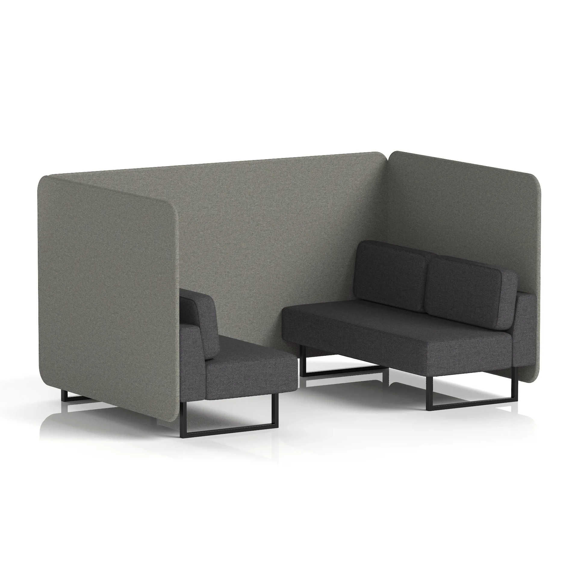 Brixworth Acoustic Office Privacy Bench Booth
