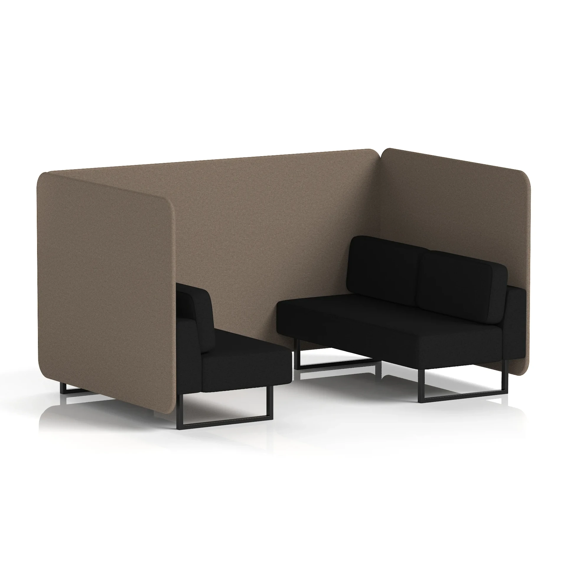 Brixworth Acoustic Office Privacy Bench Booth