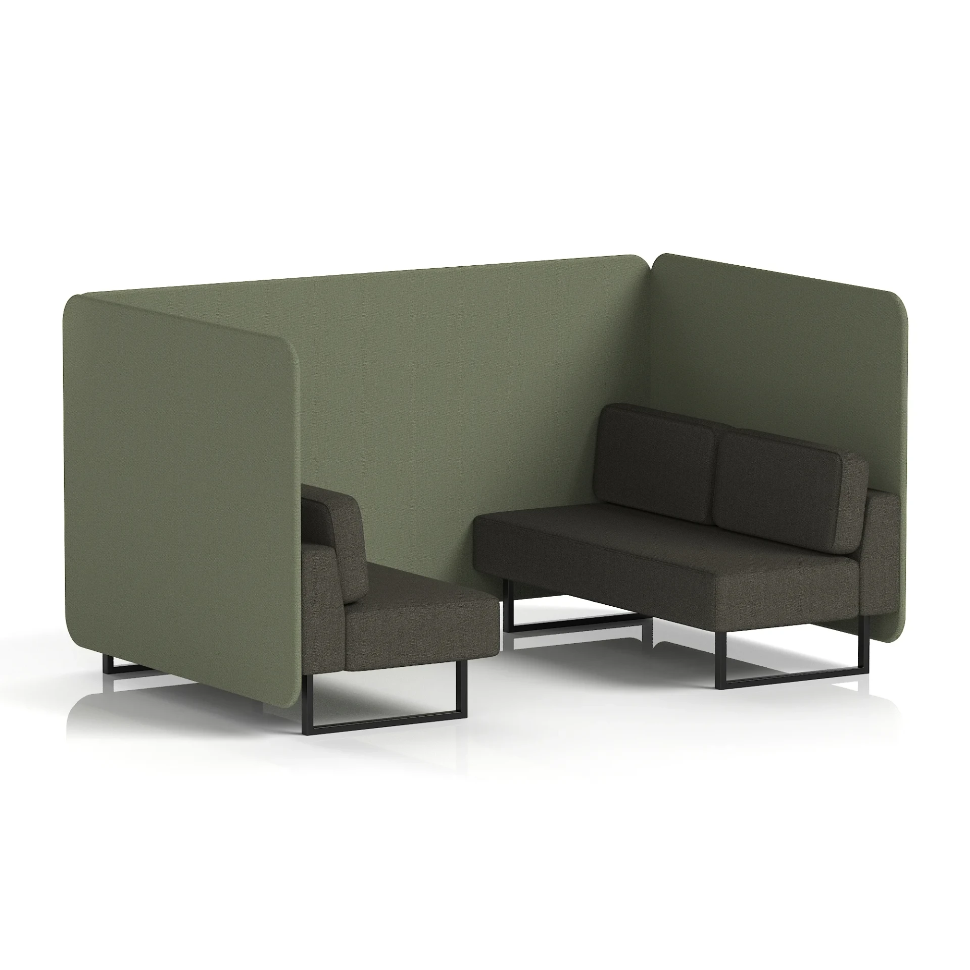 Brixworth Acoustic Office Privacy Bench Booth