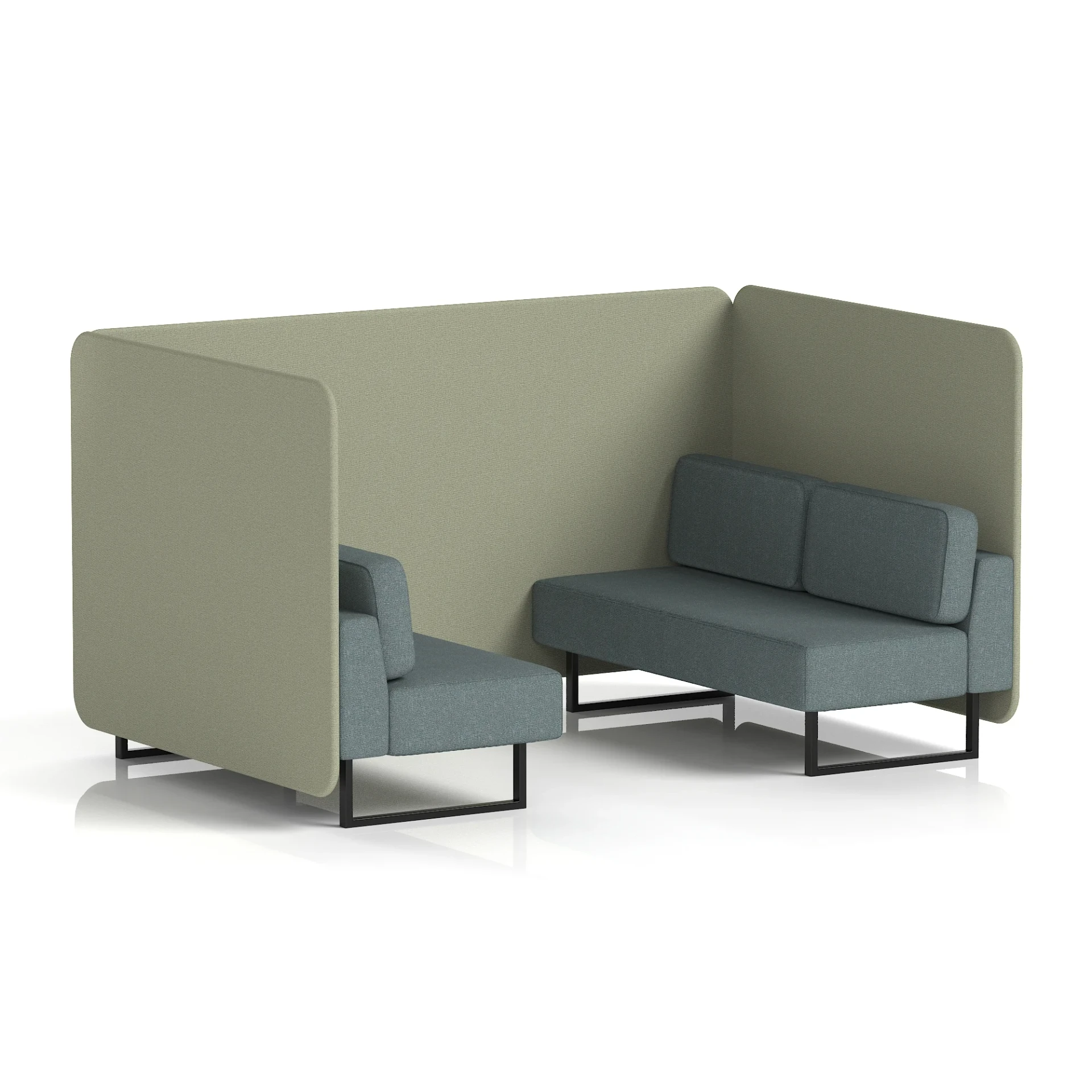 Brixworth Acoustic Office Privacy Bench Booth