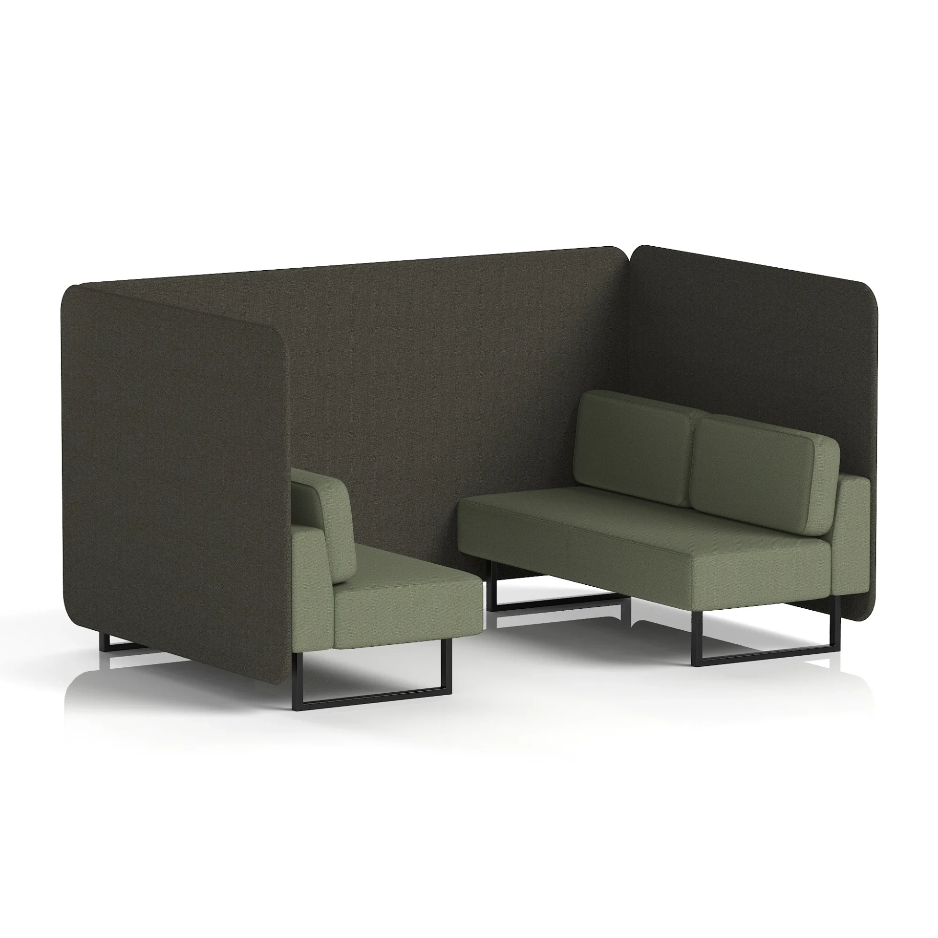 Brixworth Acoustic Office Privacy Bench Booth